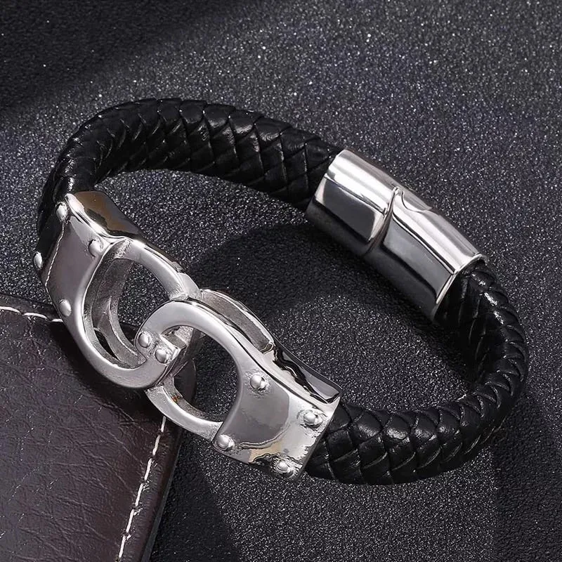 Cuffed Woven Bracelet