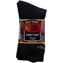 Dan Post Over The Calf 10.5-13 Men's Boot Socks