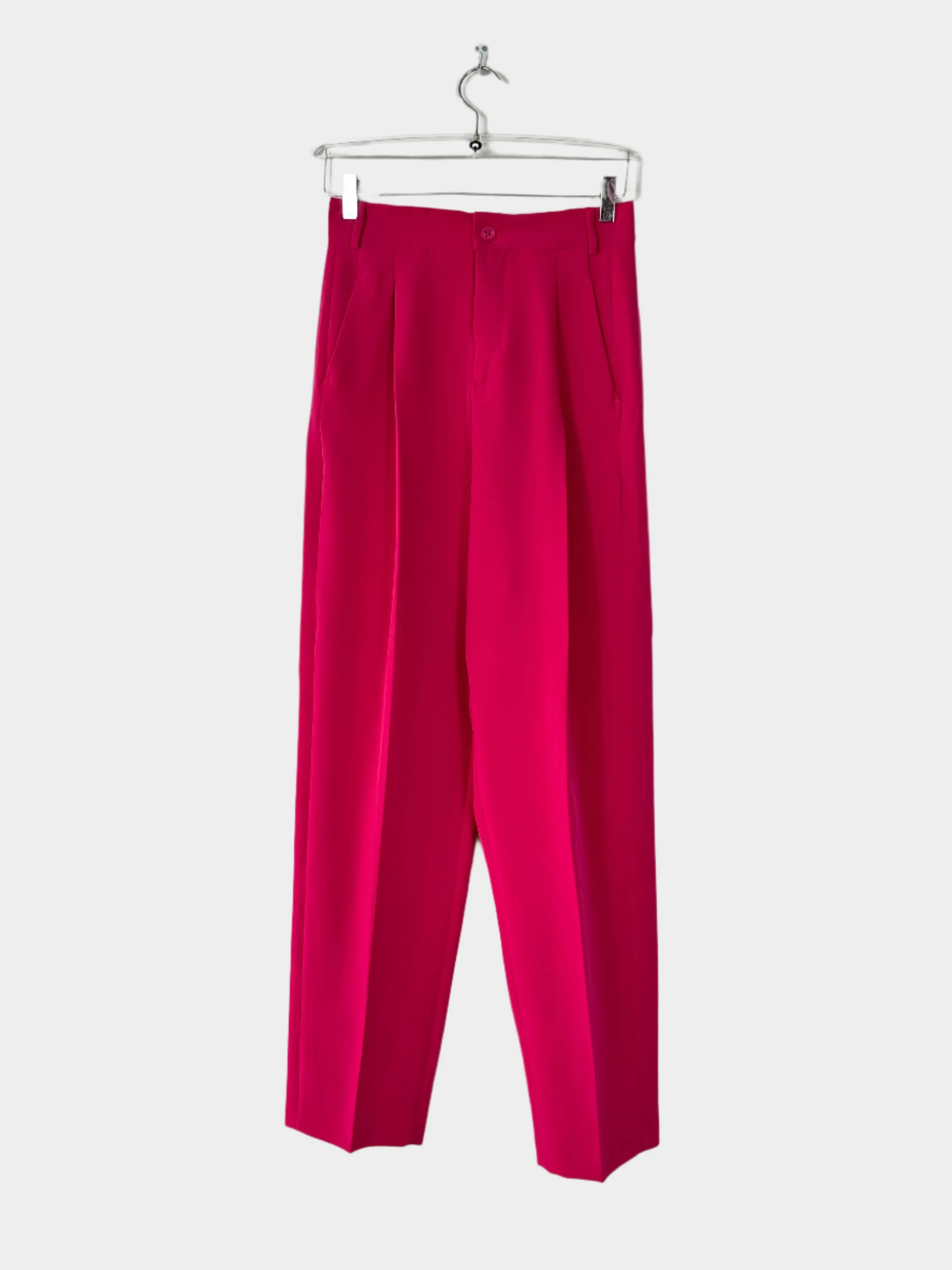 Dark Pink Trousers