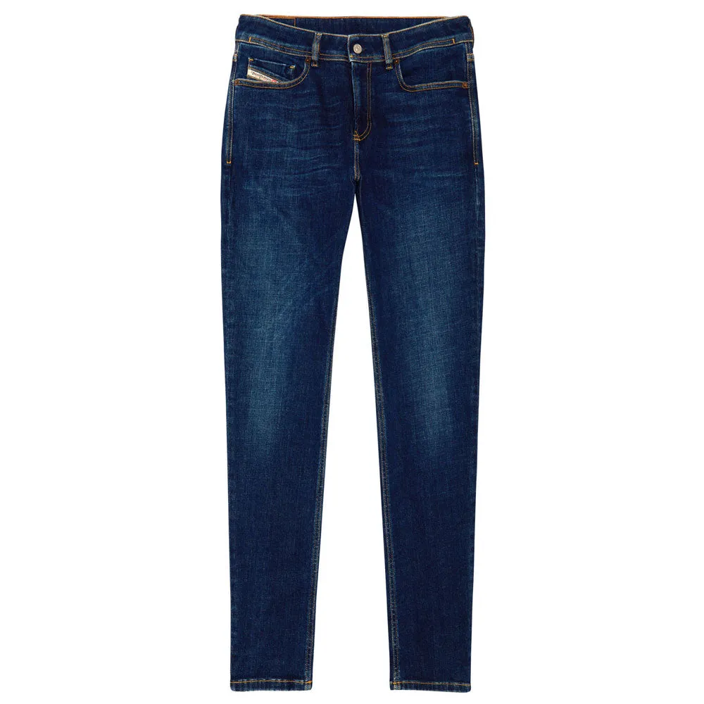 Diesel 1979 Sleenker 09B98 Skinny Jeans - Dark Blue