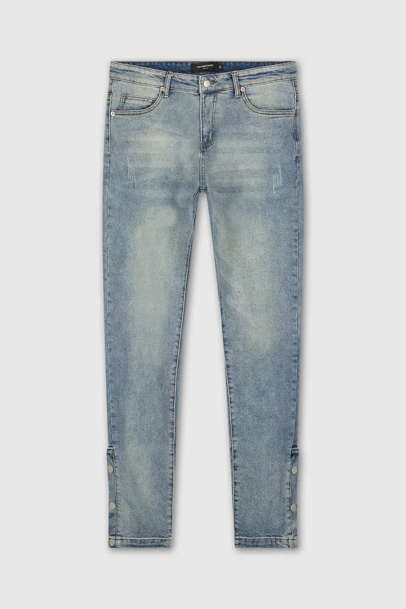 Don't Waste Culture Cirino Jeans Licht Blauw Wash