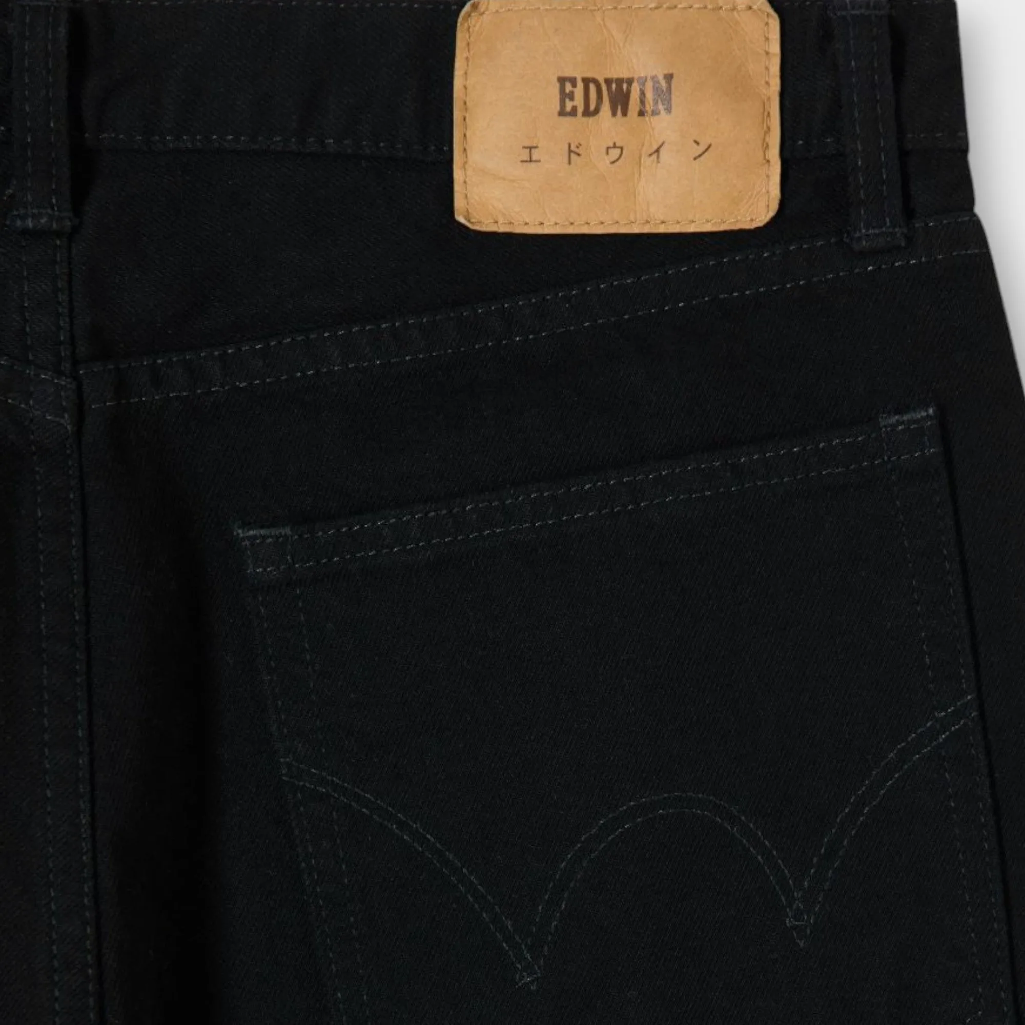 Edwin Loose Straight Jeans I Sort