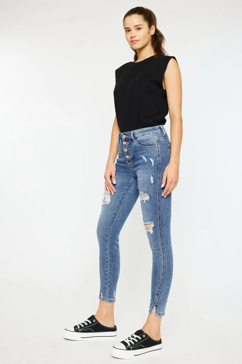 Ellington High Rise Ankle Skinny Jeans