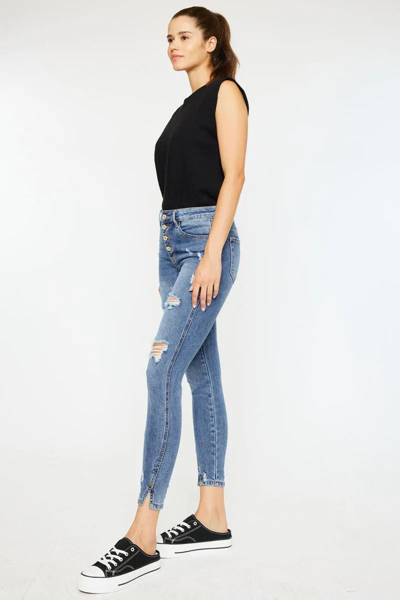 Ellington High Rise Ankle Skinny Jeans