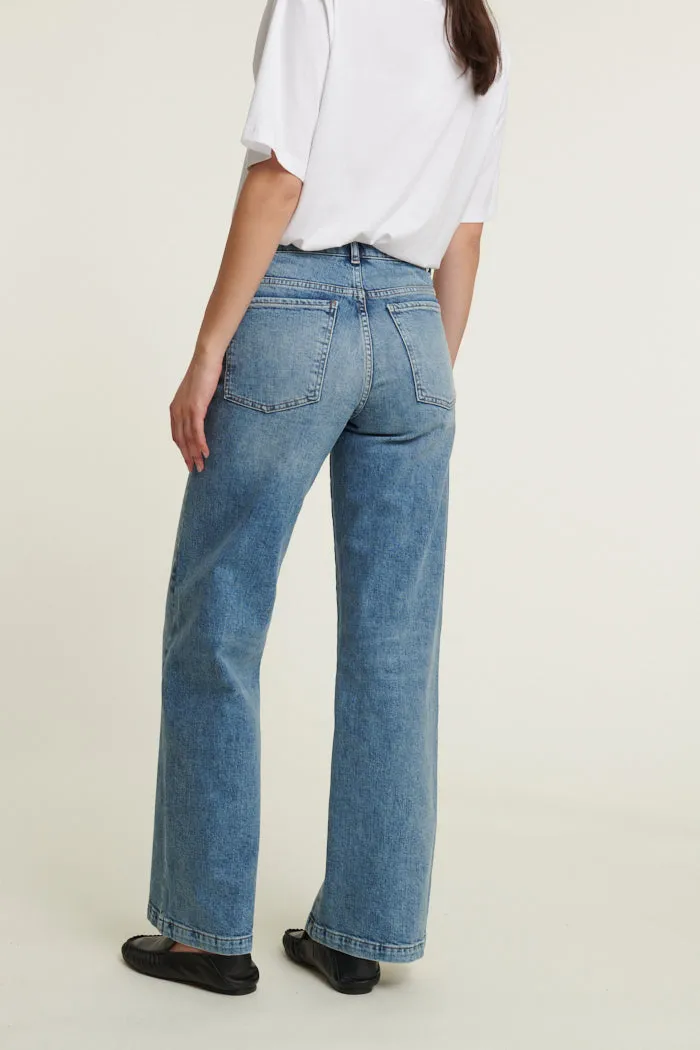 Enya Jeans - Stone washed denim