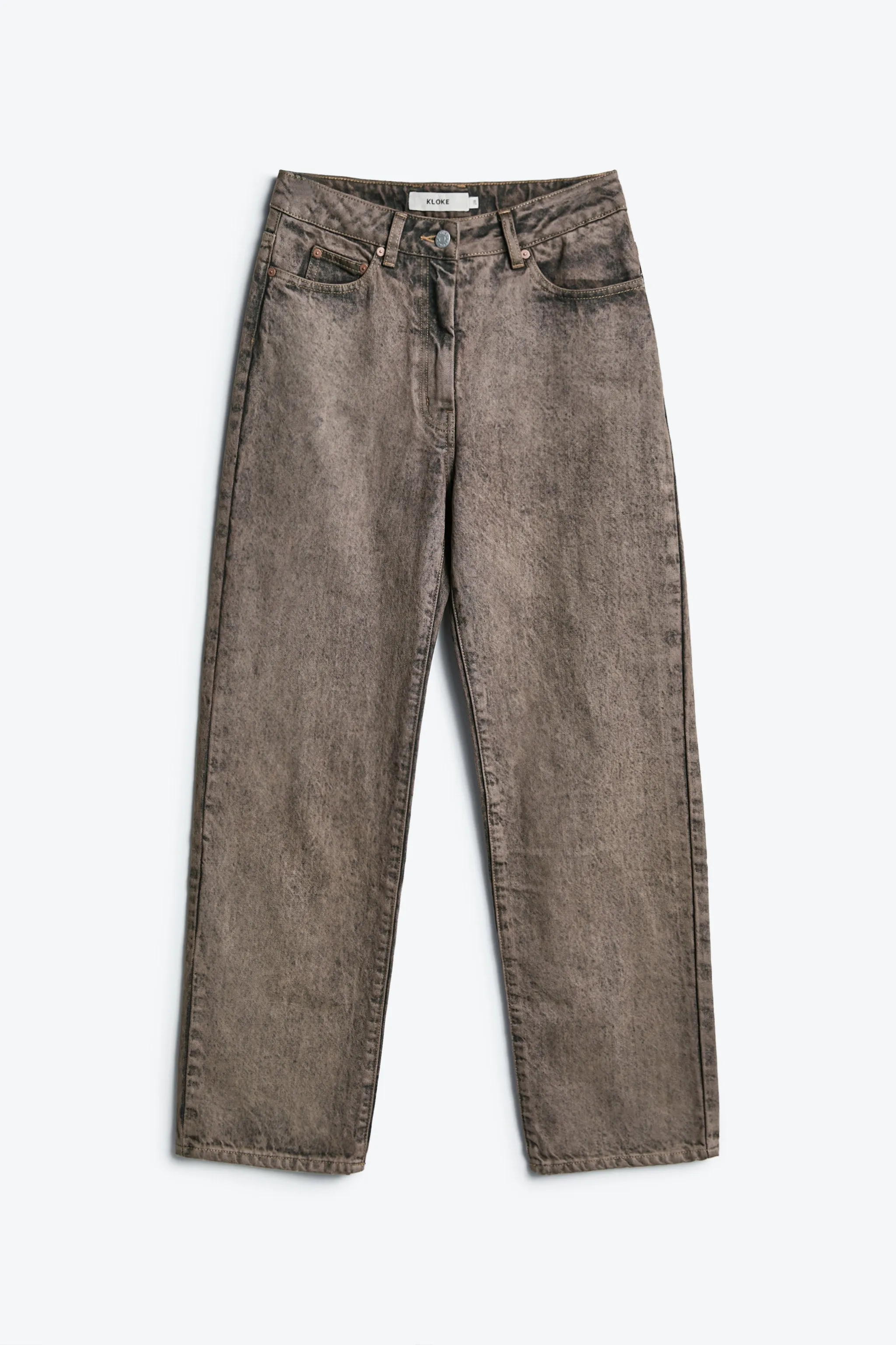 Evade Straight Leg Jean Bronze Acid Wash