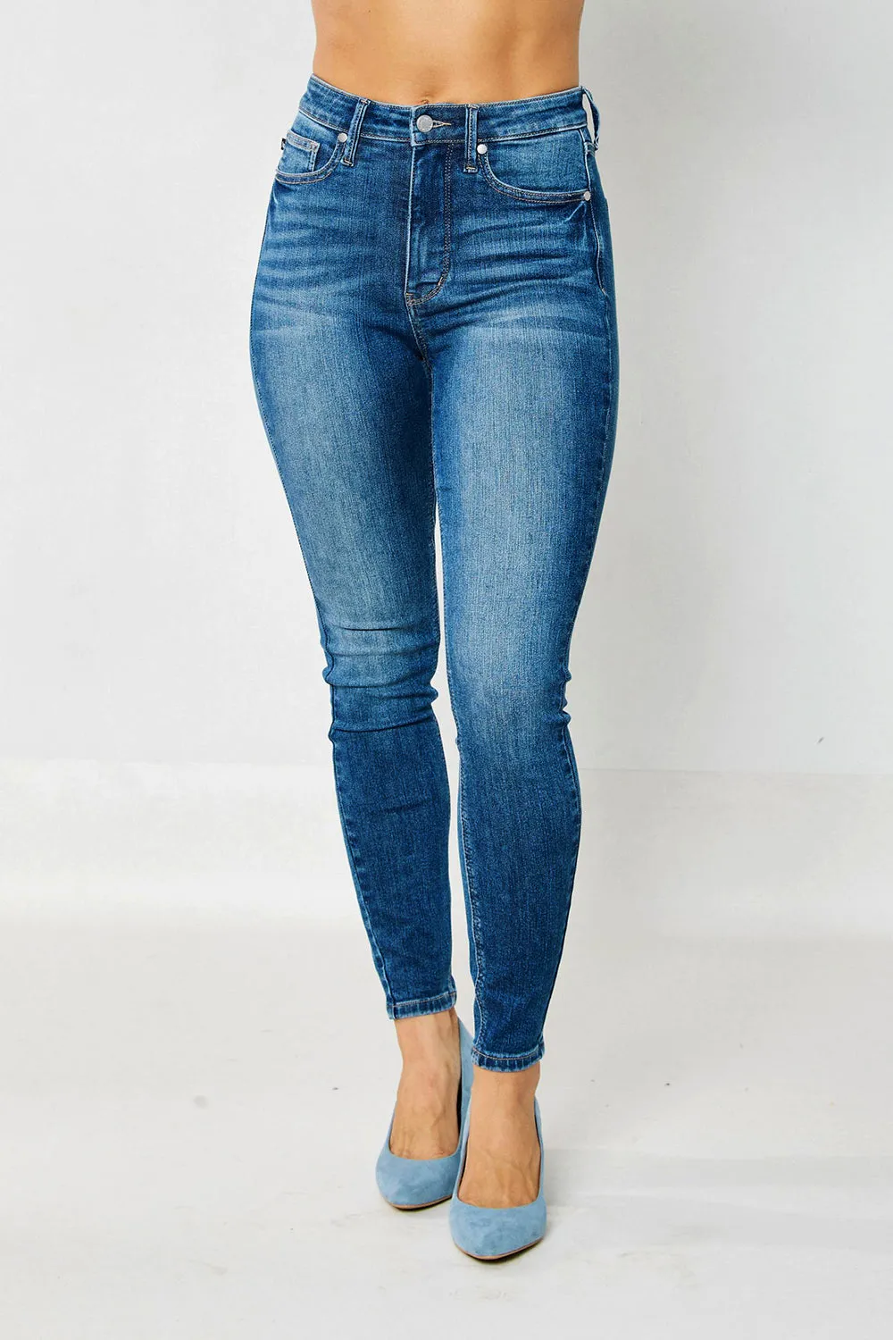 Evelyn High Rise Tummy Control Classic Skinny Jeans