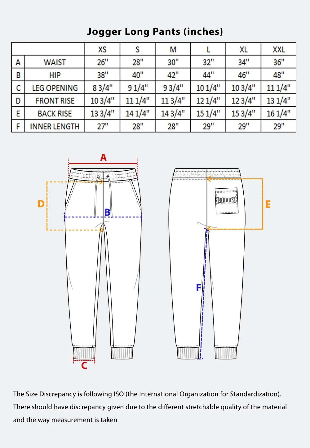 EXHAUST JOGGER LONG PANTS 1537