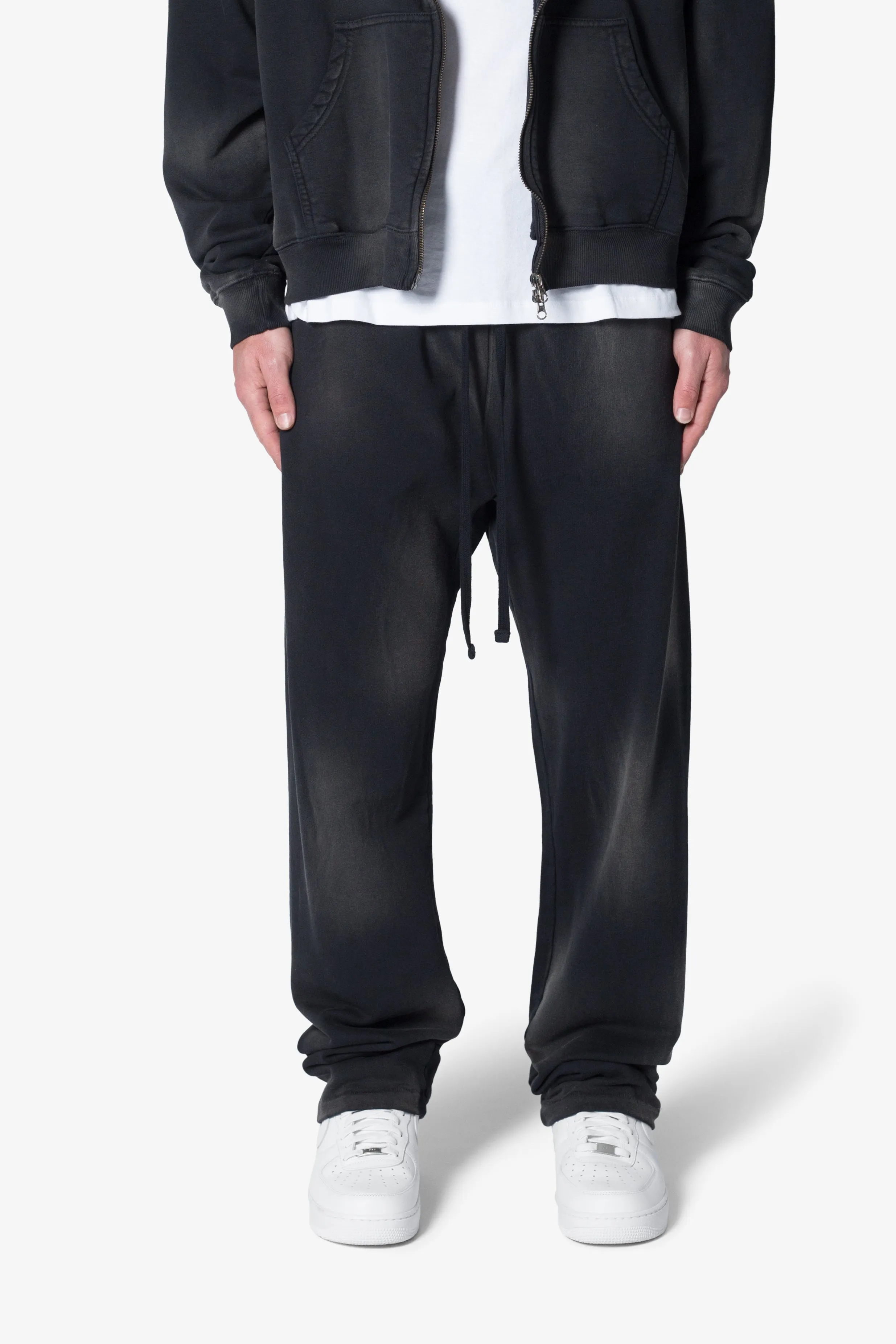 Faded Relaxed Every Day Sweatpants - Washed Black