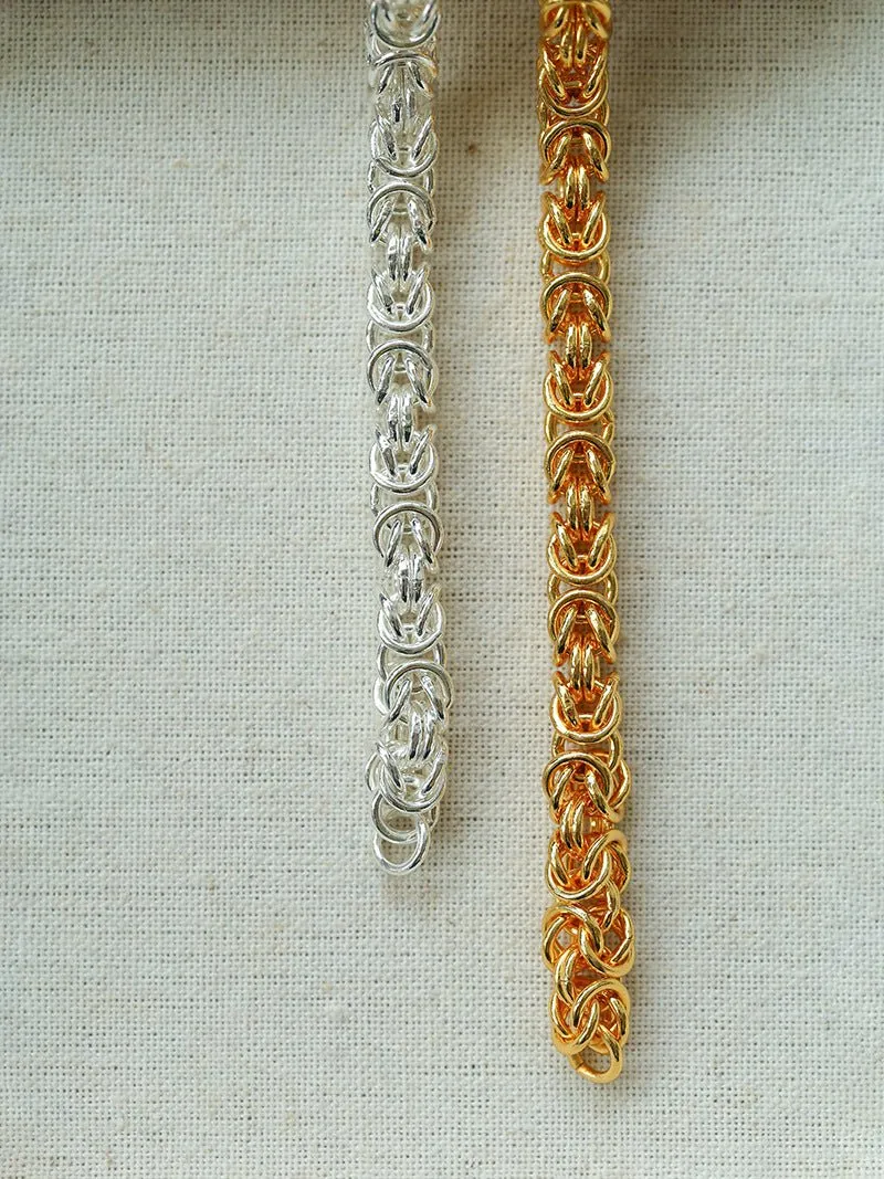 Fashionable Handcrafted Artisan Chunky Chain Bracelet