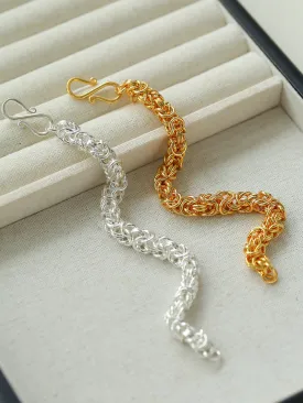 Fashionable Handcrafted Artisan Chunky Chain Bracelet