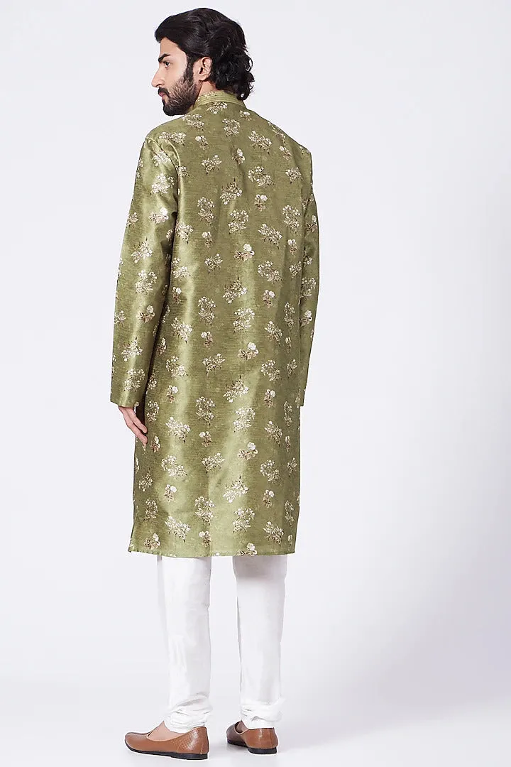 Fern Floral Kurta Set