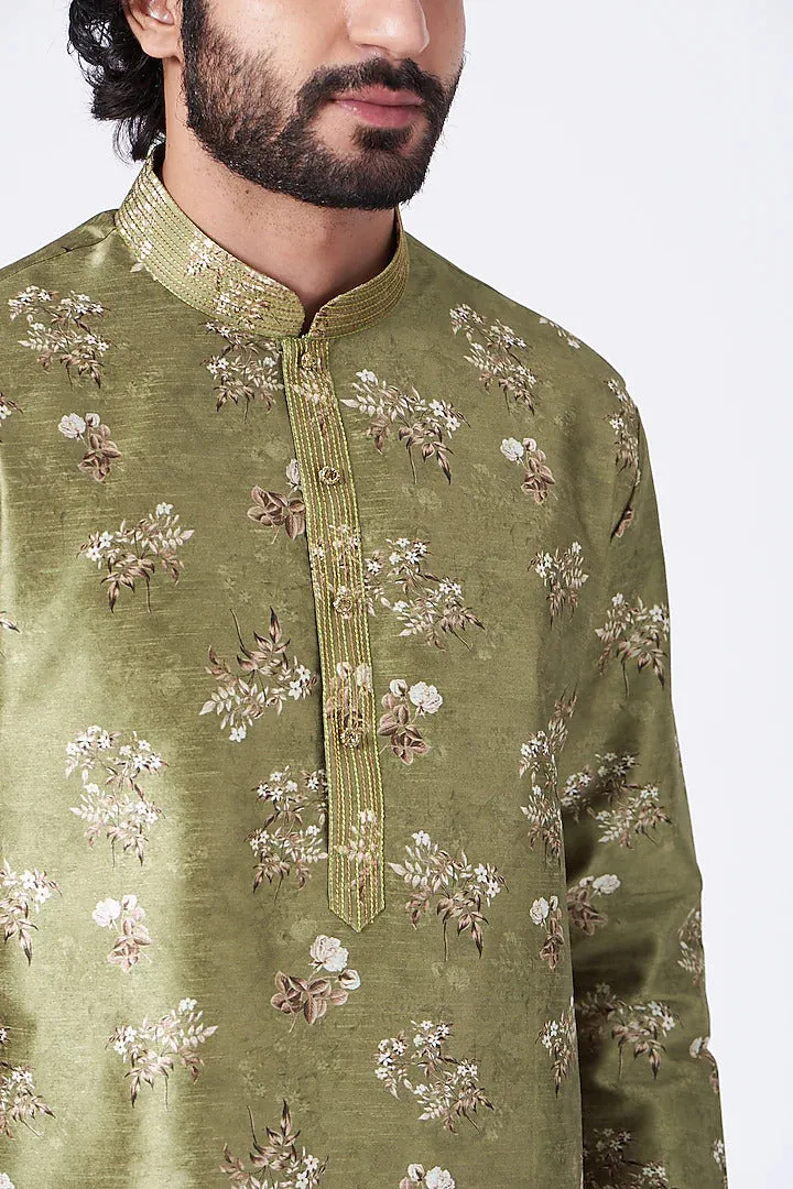 Fern Floral Kurta Set