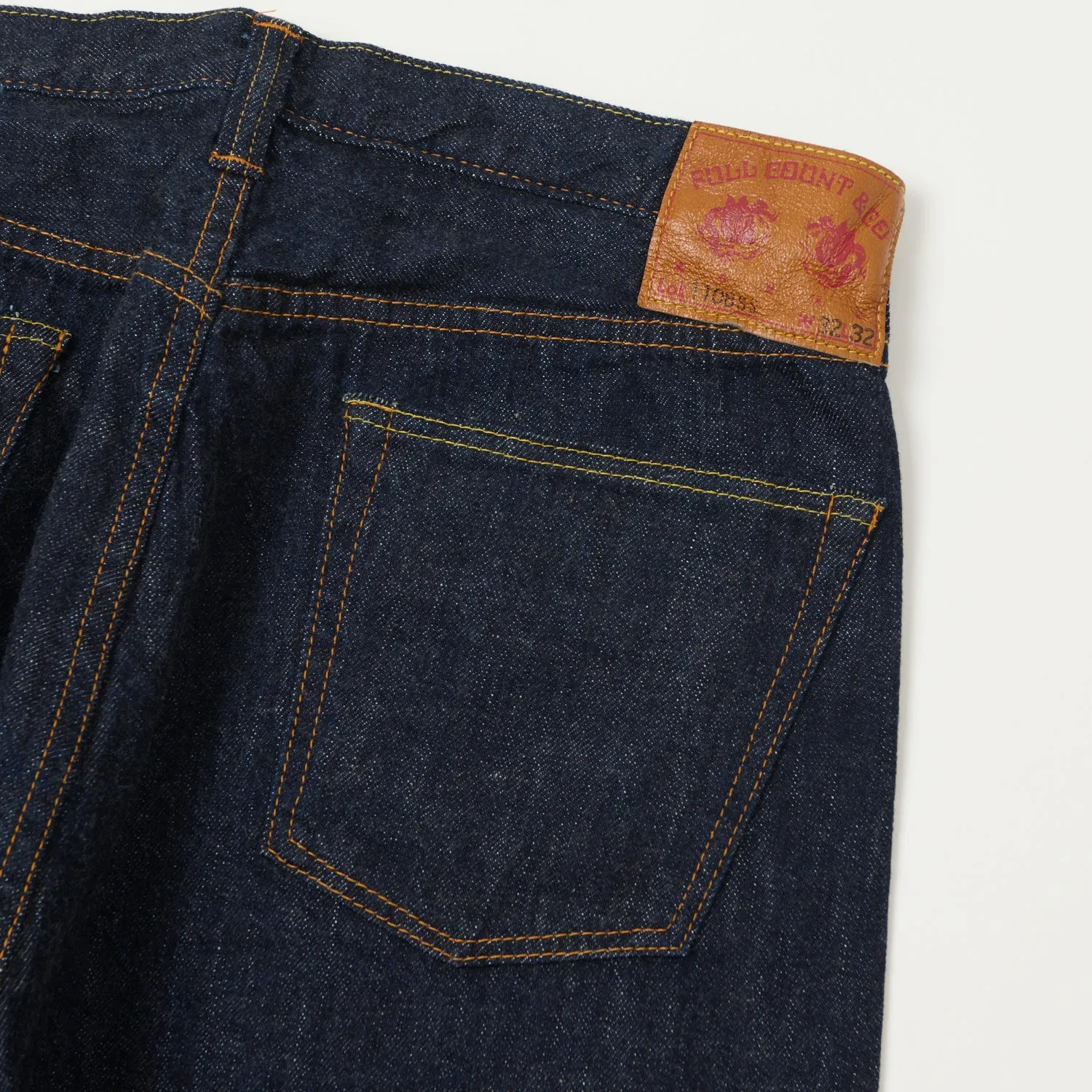 Full Count 1108SSW 11.5oz 'Super Smooth' Regular Straight Jean - One Wash