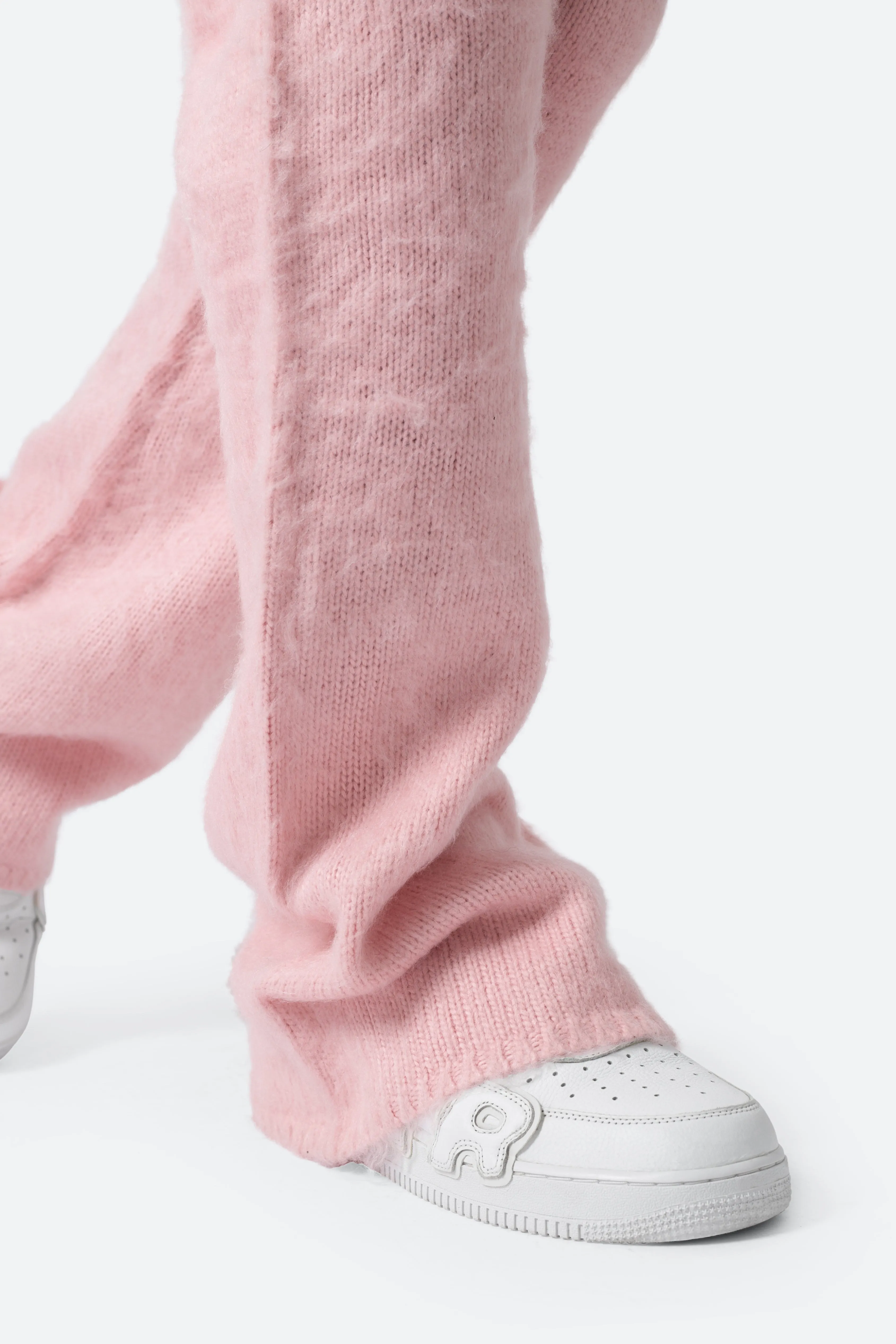 Fuzzy Sweatpants - Pink