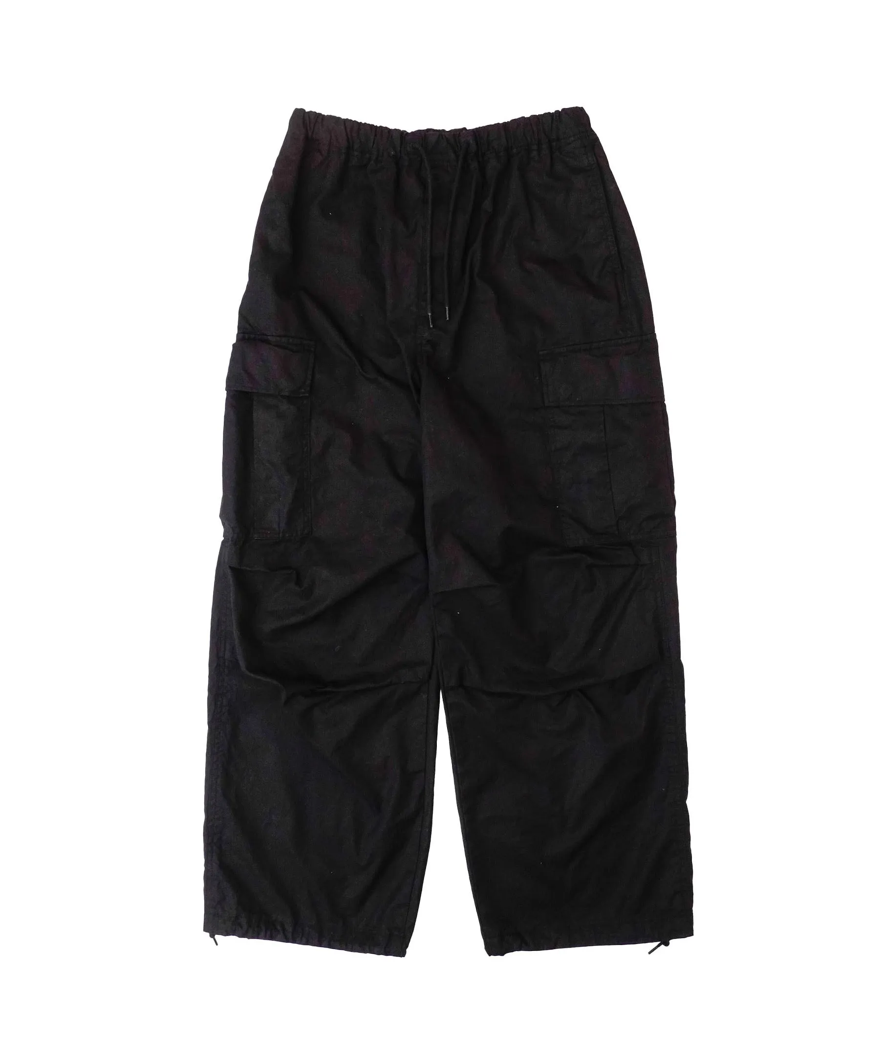 GARMENT DYE FIELD EASY PANTS "BLACK"