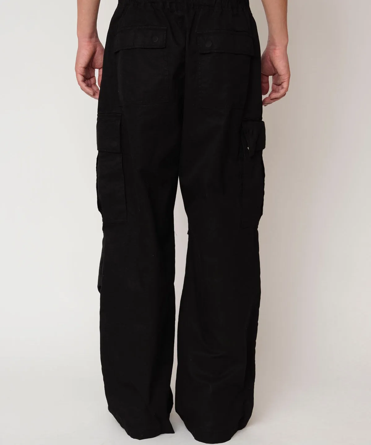 GARMENT DYE FIELD EASY PANTS "BLACK"