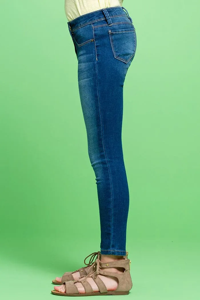 Girls Essential Denim Skinny Jeans