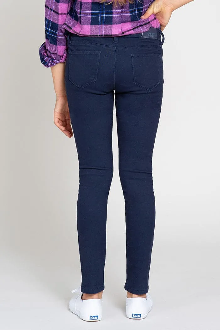 Girls Essential Twill Skinny Jeans