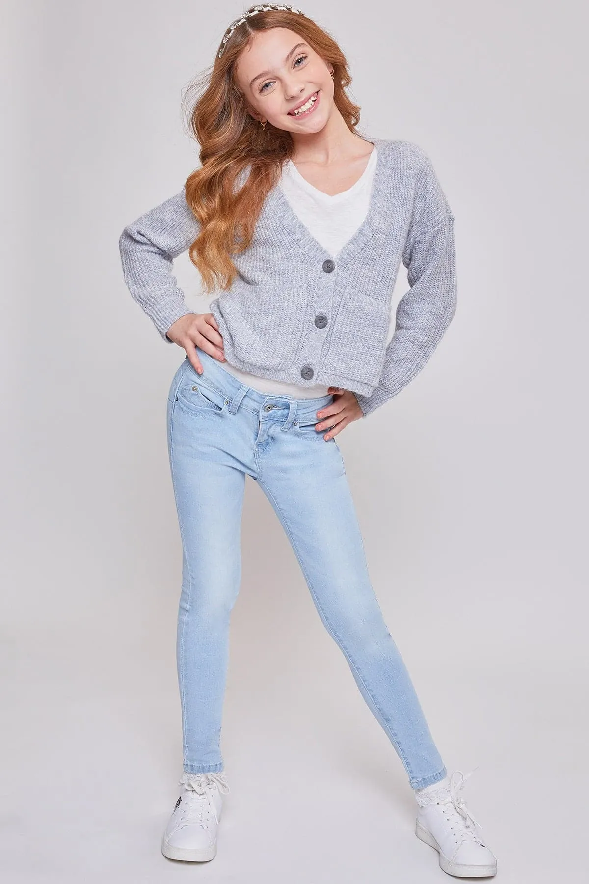 Girls Sustainable WannaBettaFit Skinny Jeans