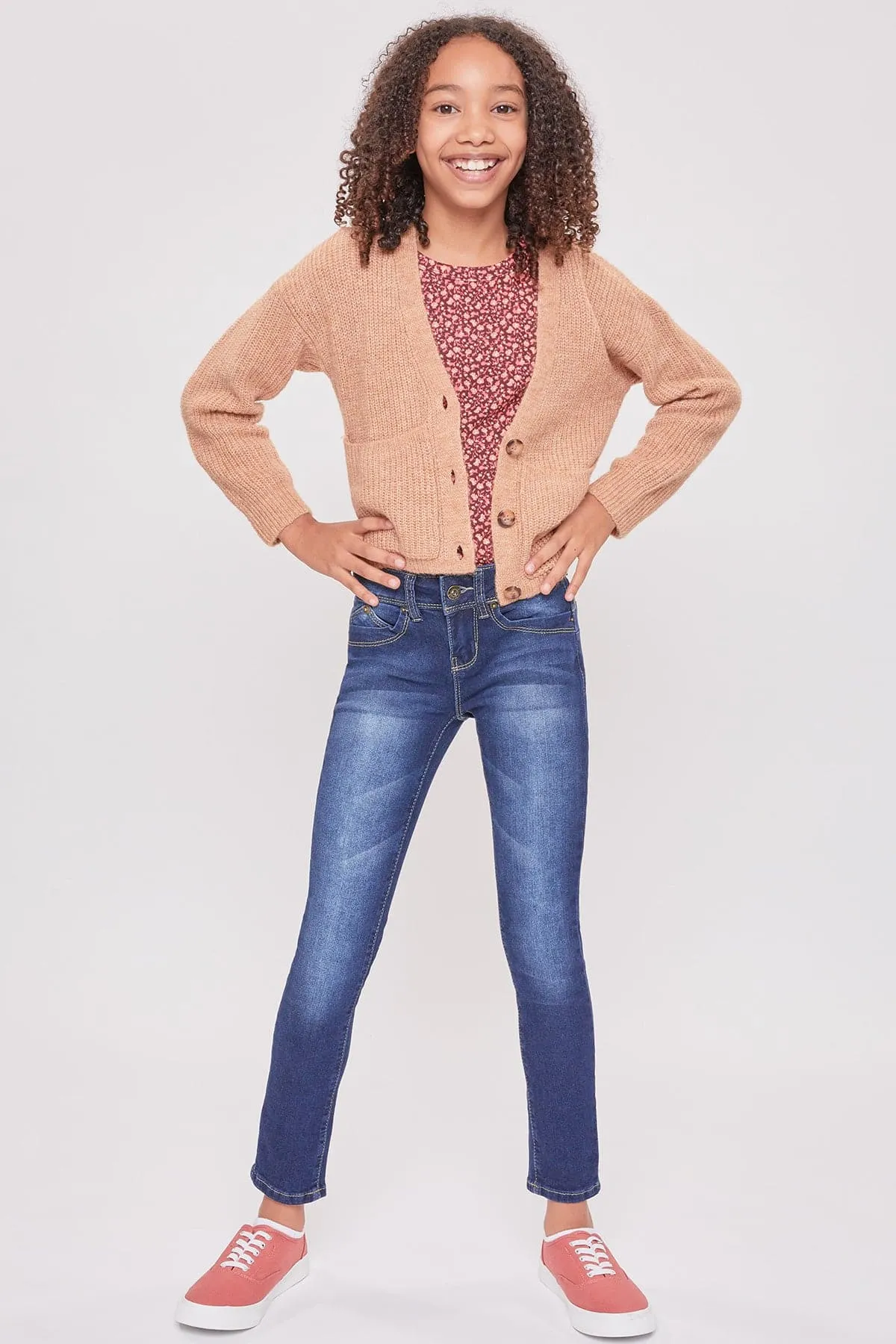 Girls Sustainable WannaBettaFit Skinny Jeans