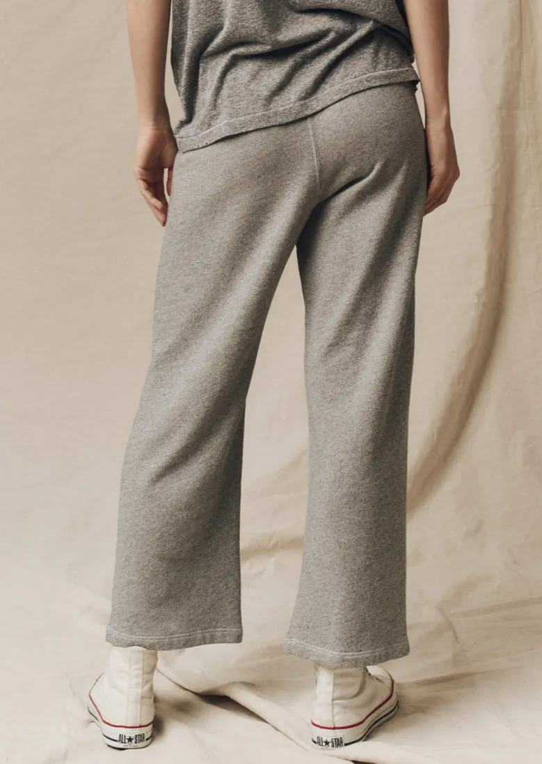 Grey Wide Leg Sweatpant