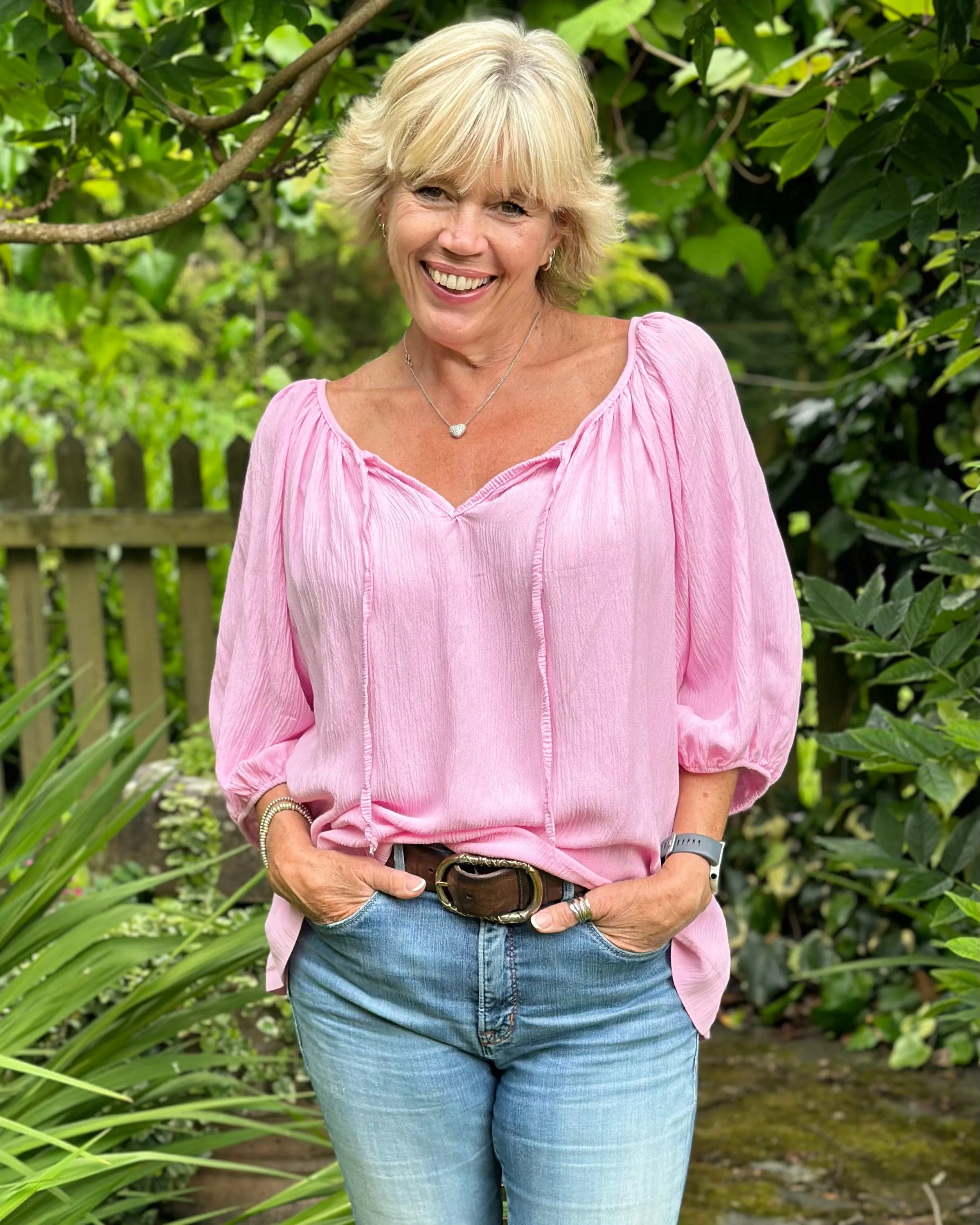 Gypsy Top - Pink