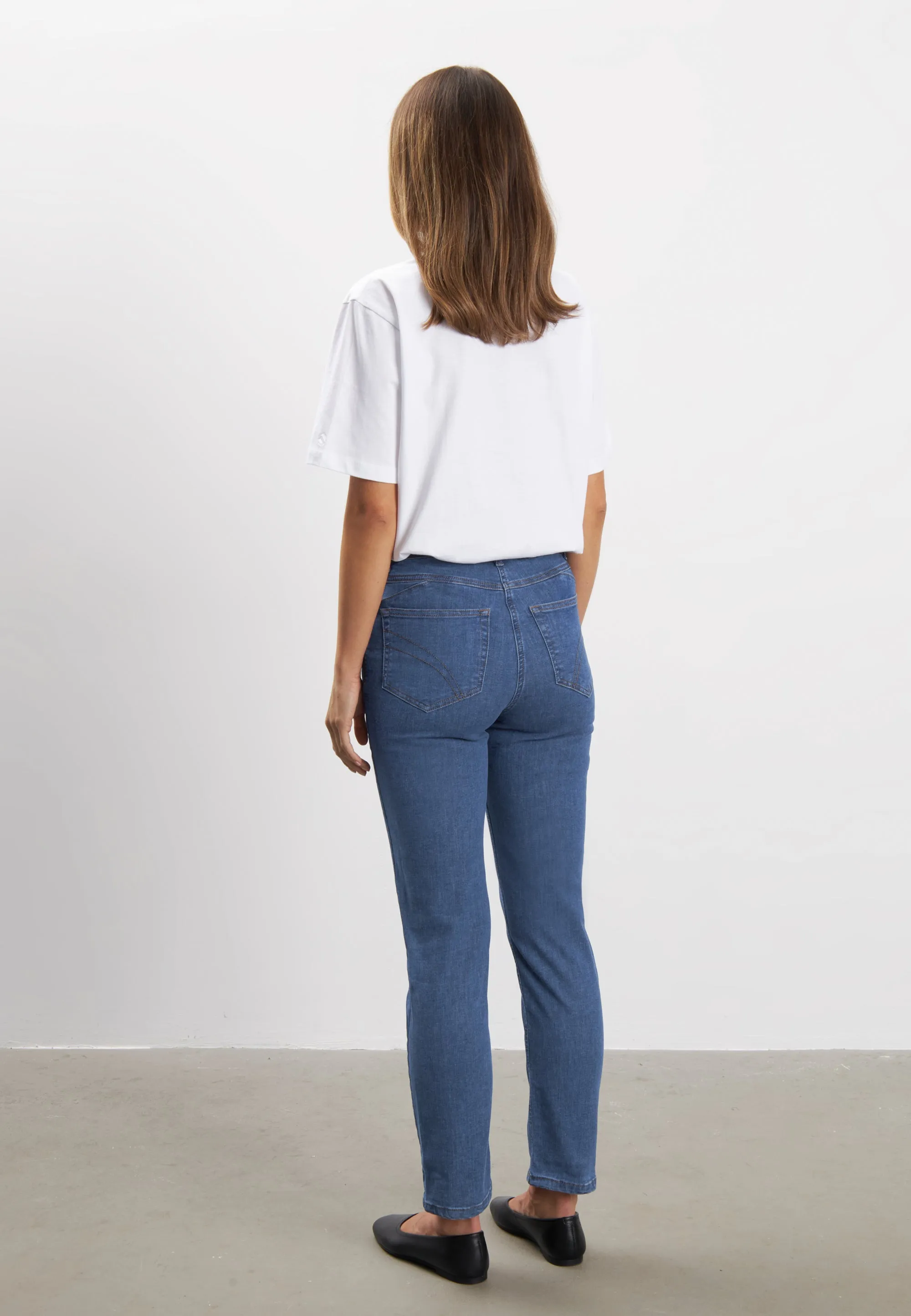 Hannah Regular - Extra Short Length - Blue Denim