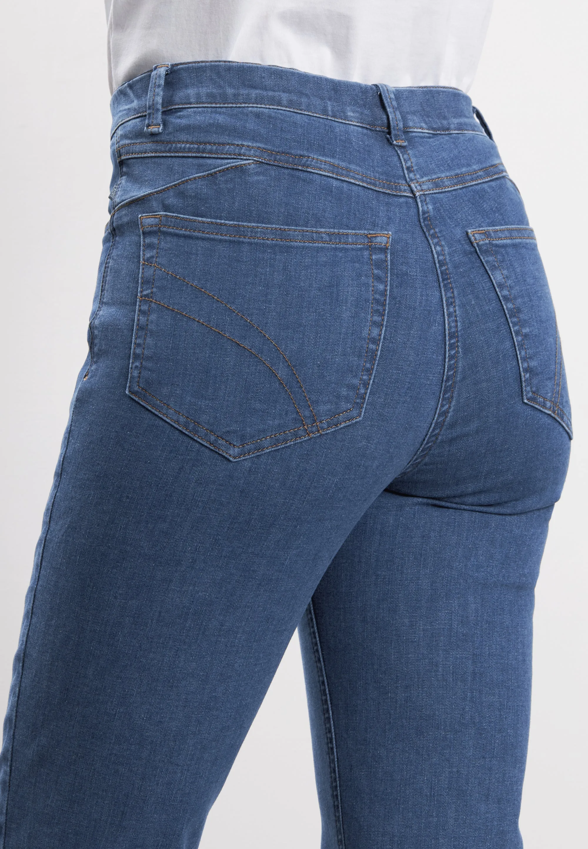 Hannah Regular - Extra Short Length - Blue Denim