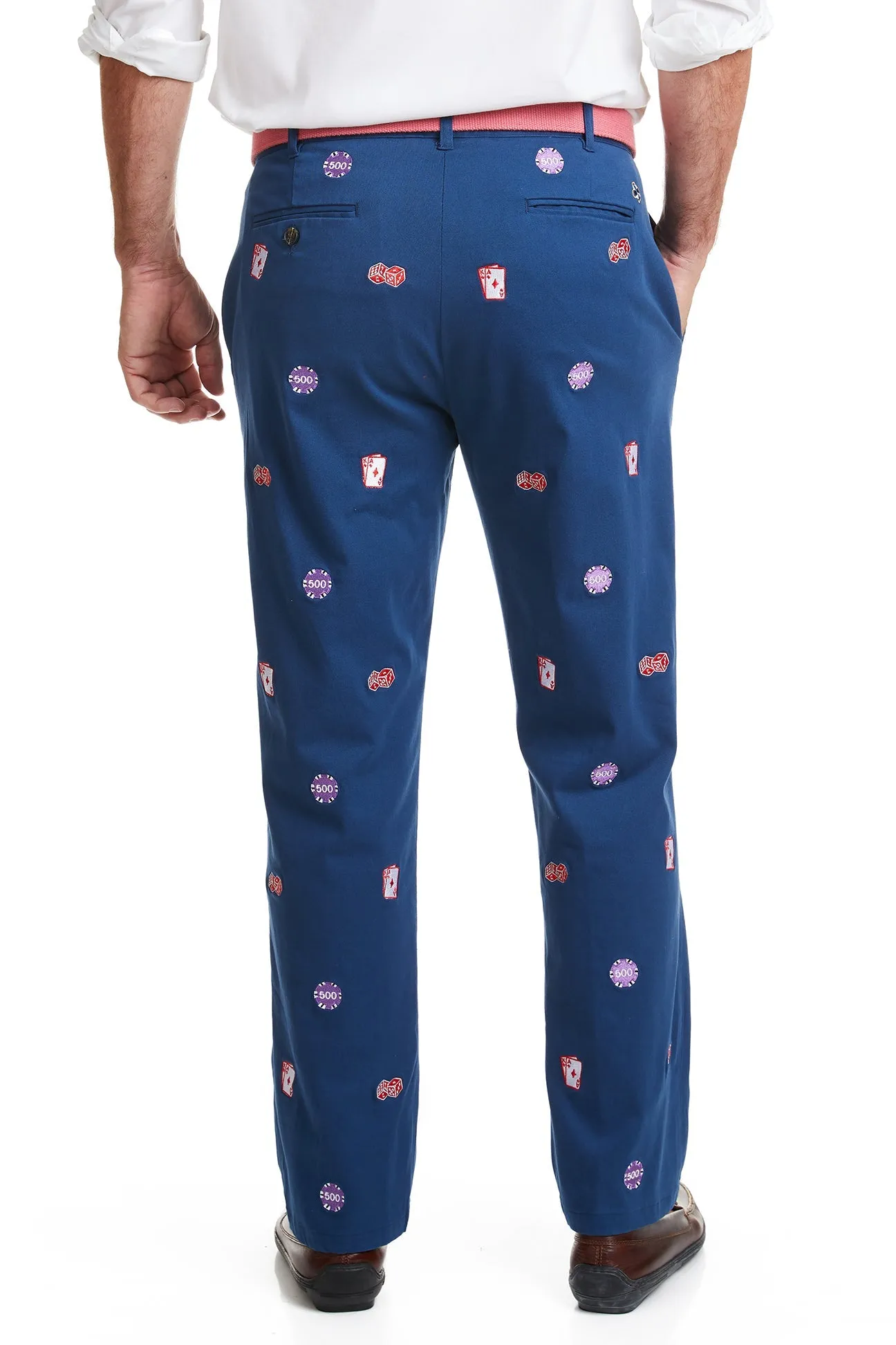 Harbor Pant Nantucket Navy with Vegas Baby