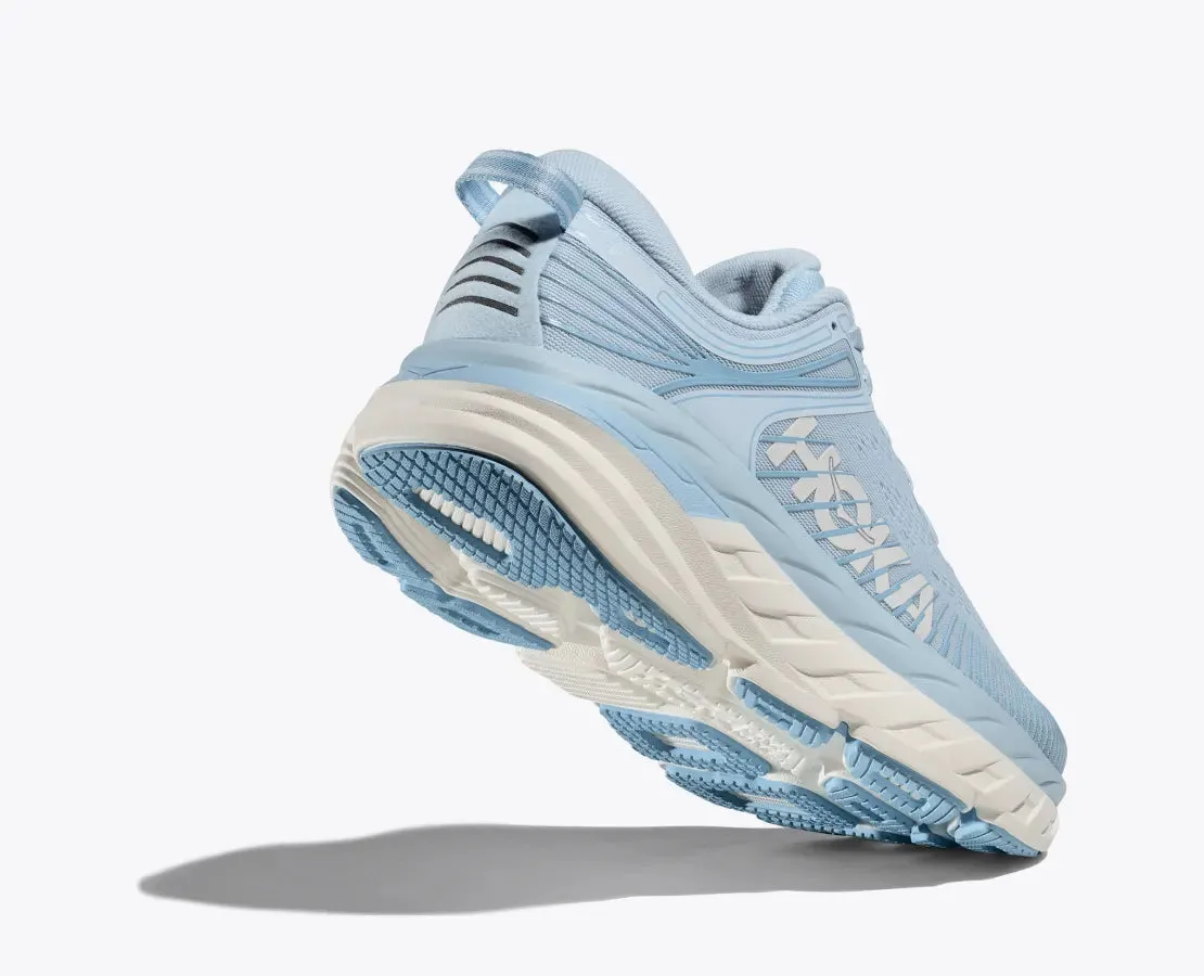 HOKA BONDI 7 WOMENS ICE WATER/WHITE