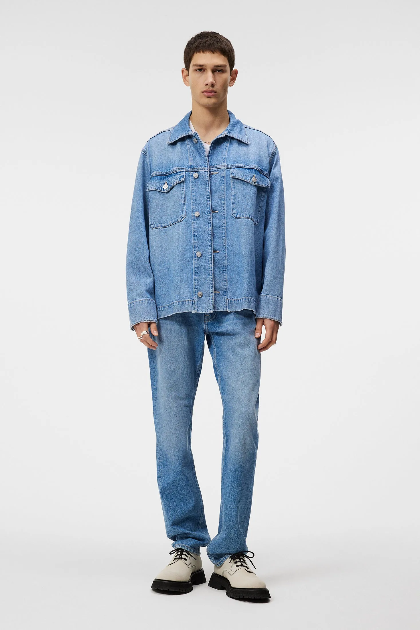 Hunt Washed Denim Overshirt