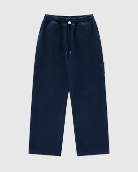 Indigo Denim Logo Bolo Tie Sweatpants