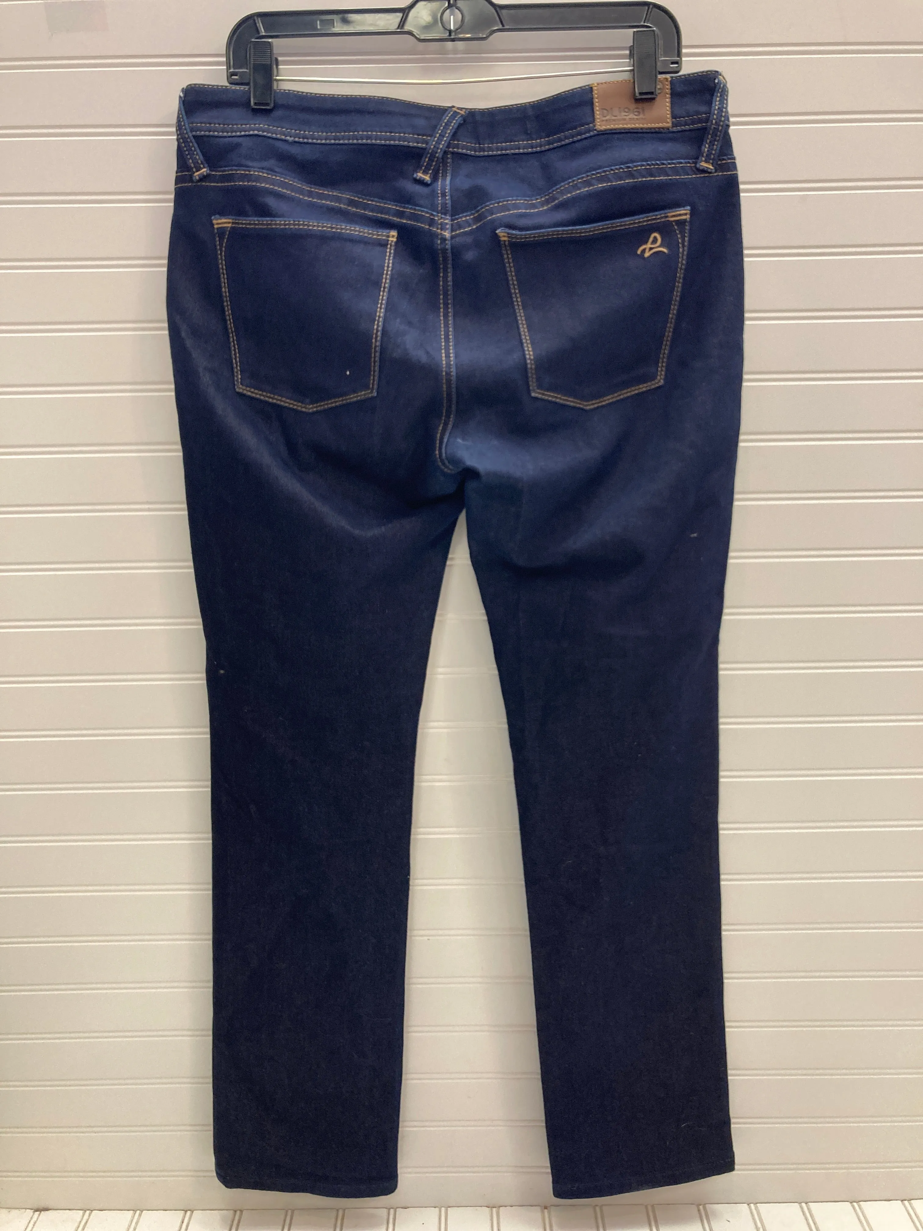 Jeans Straight By Dl1961 In Blue Denim, Size: 14