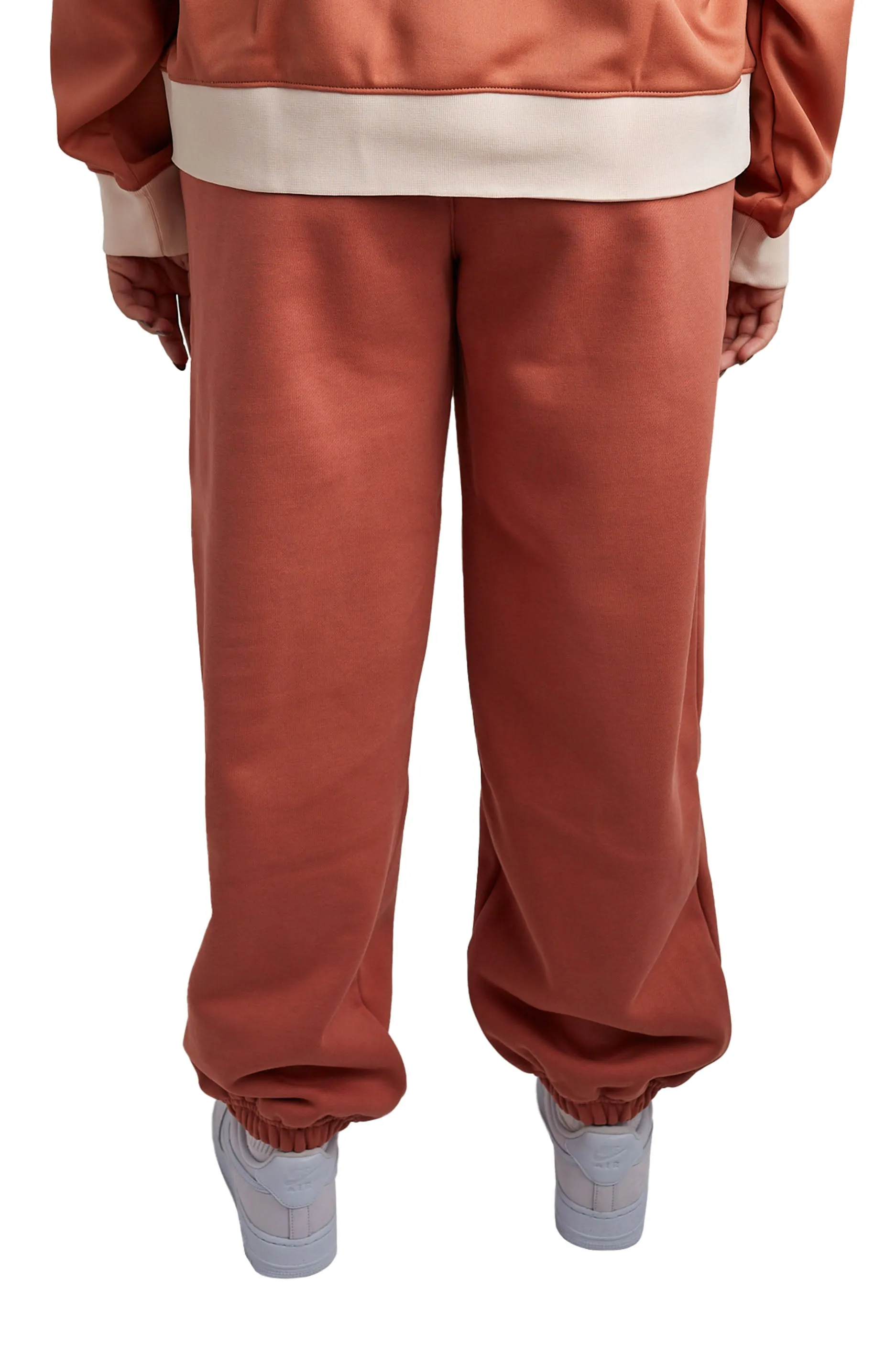 Jordan Womens Flight Fleece Sweatpants 'Sky J Orange'