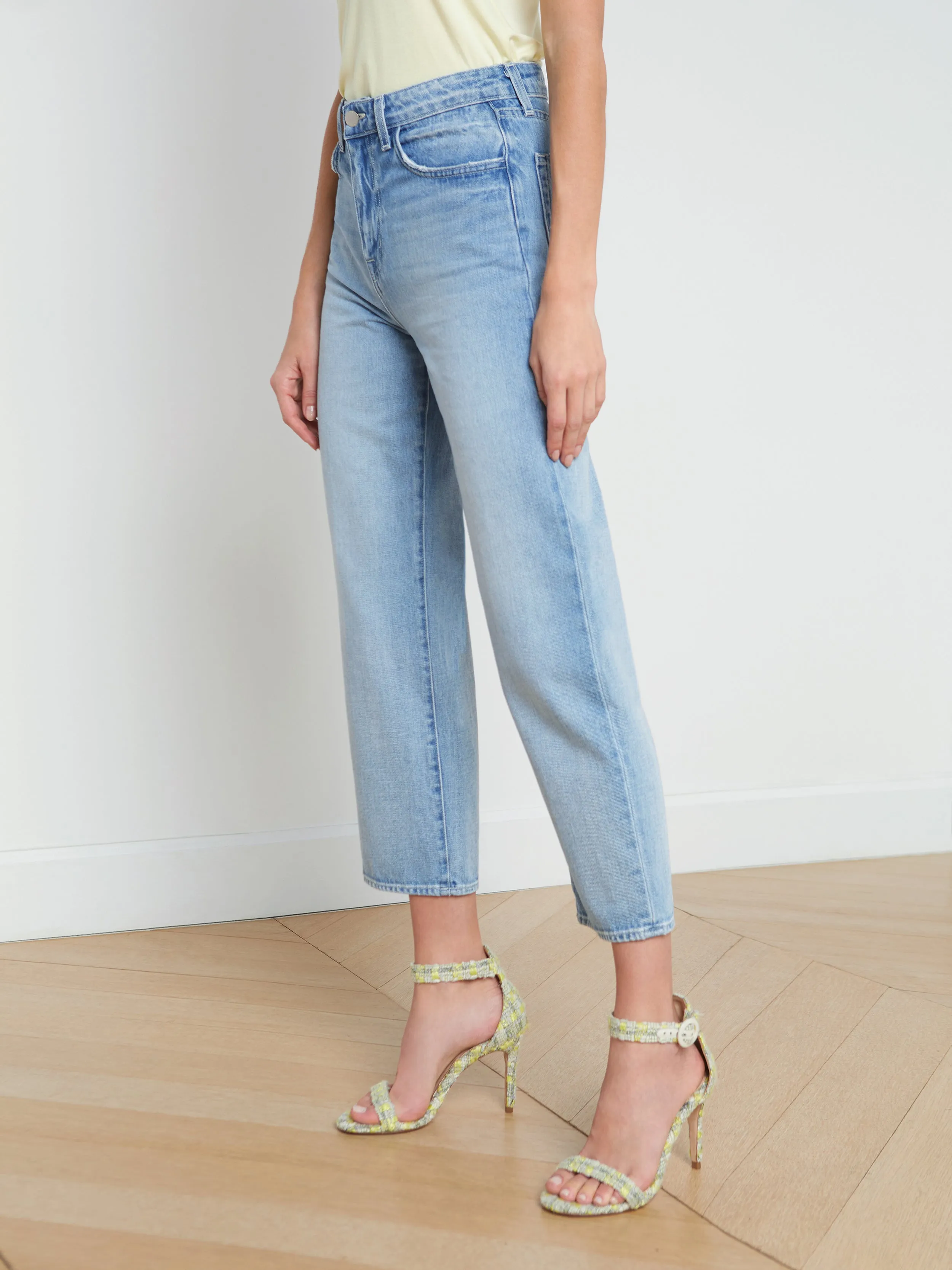 June Cropped Stovepipe Jean