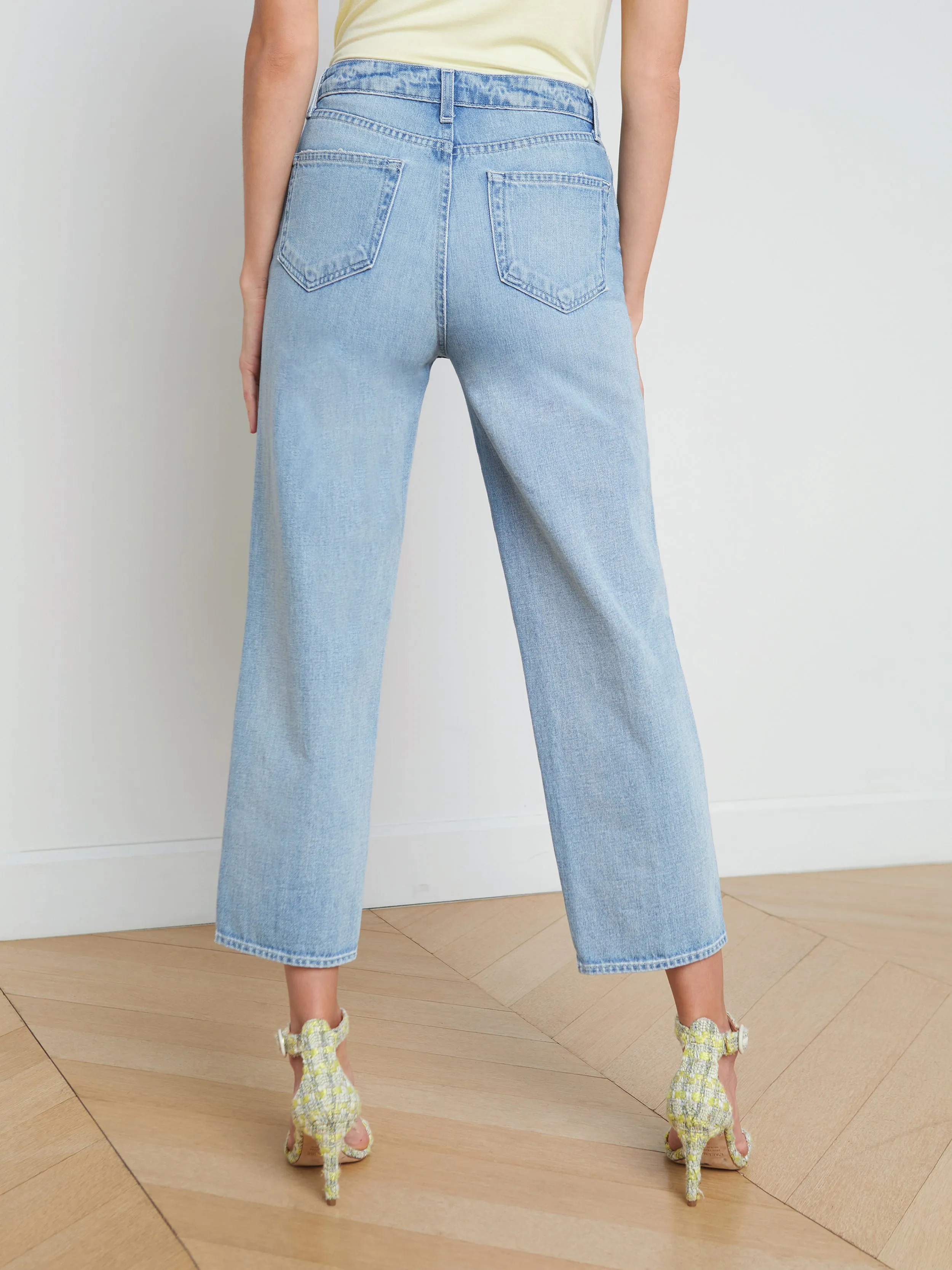 June Cropped Stovepipe Jean