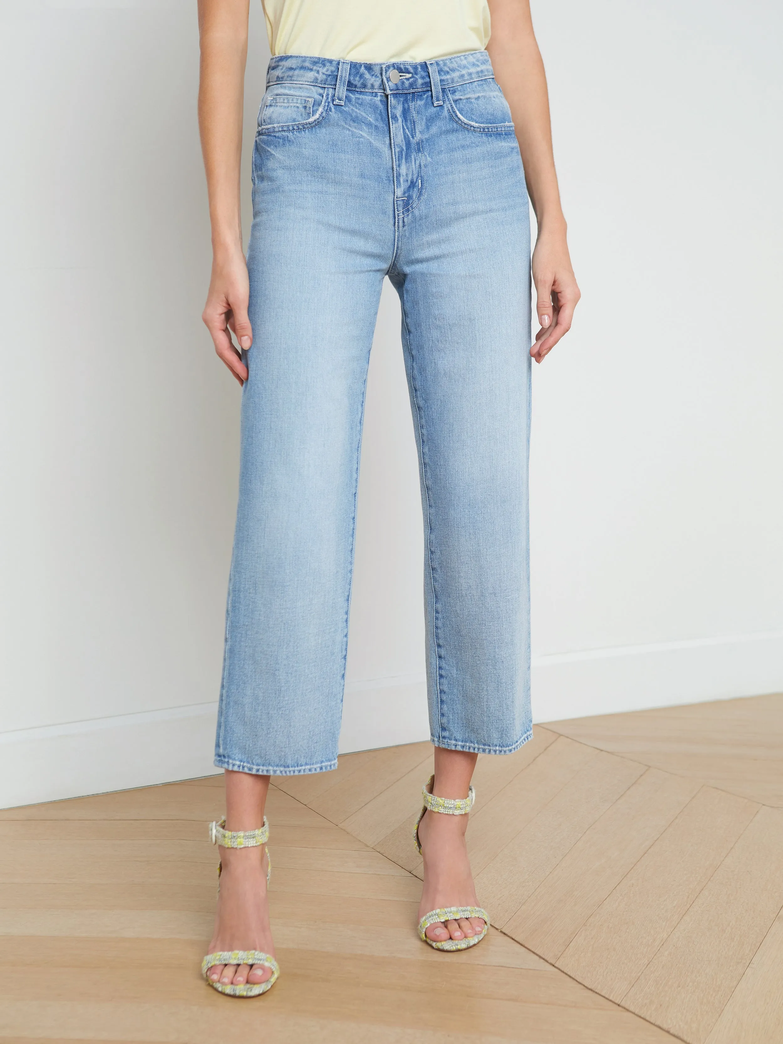 June Cropped Stovepipe Jean