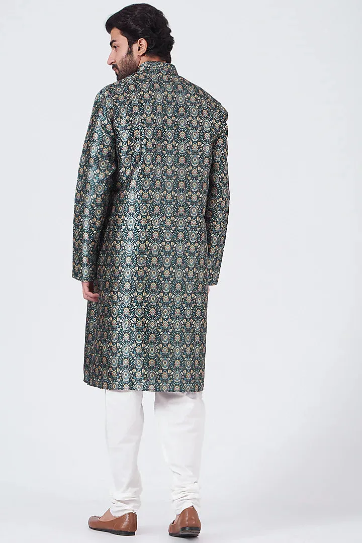 Kale SiIk Kurta Set