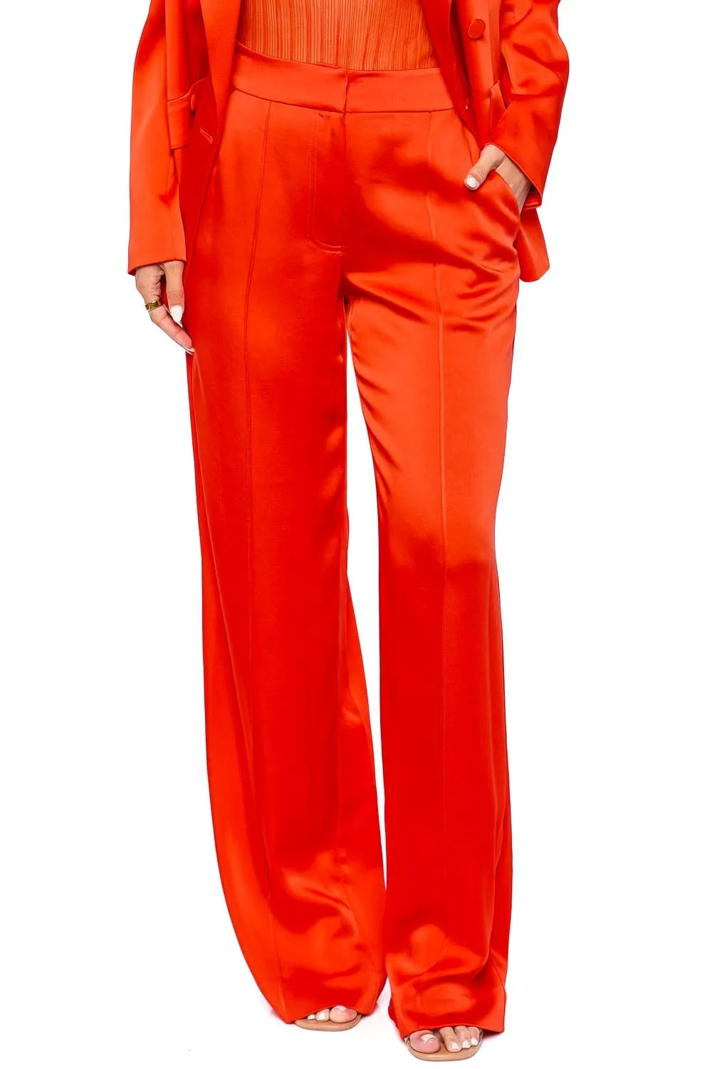 Kyra Flame Wide Leg Pant