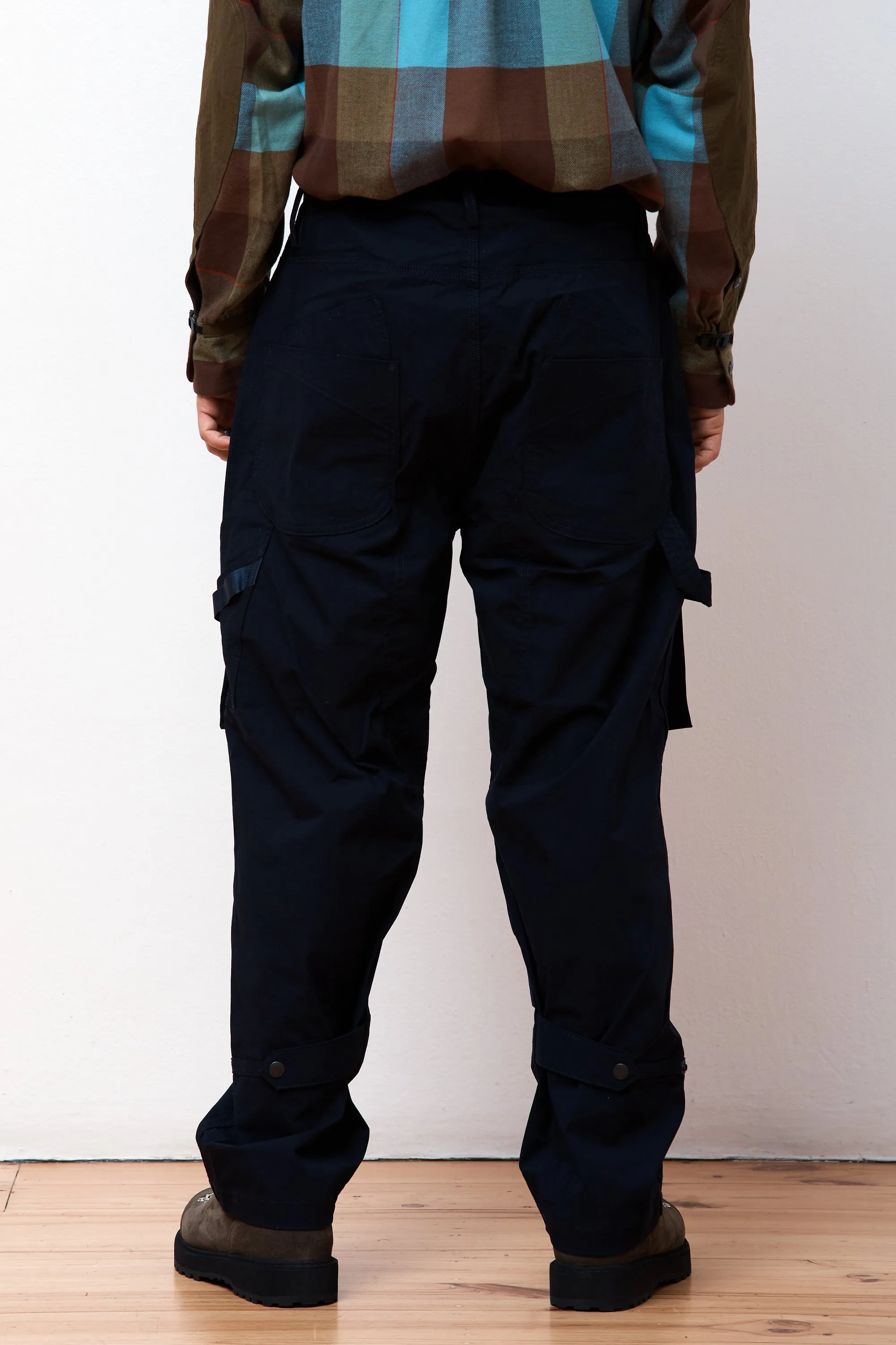 Light Rip Camper's Pants Navy