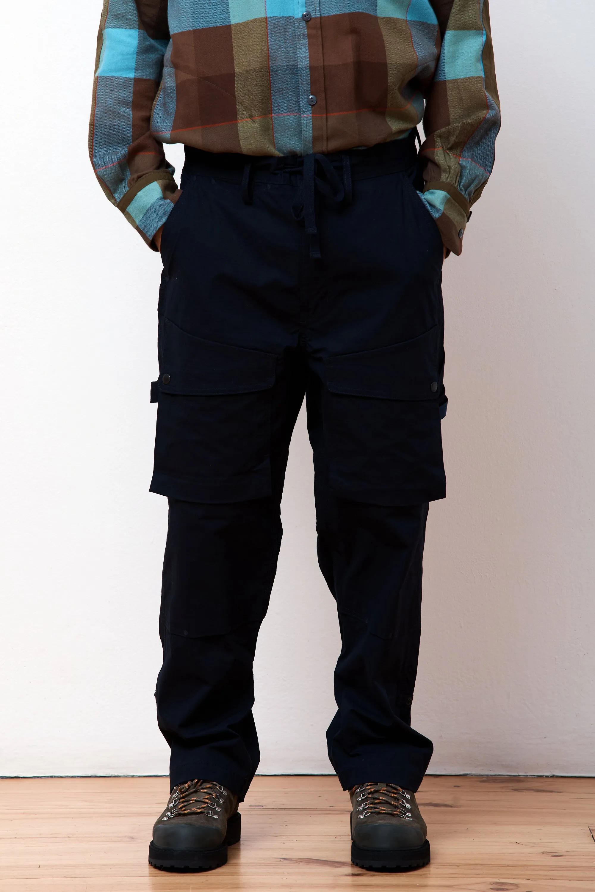 Light Rip Camper's Pants Navy