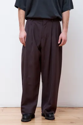 Line Pant Espresso Brown