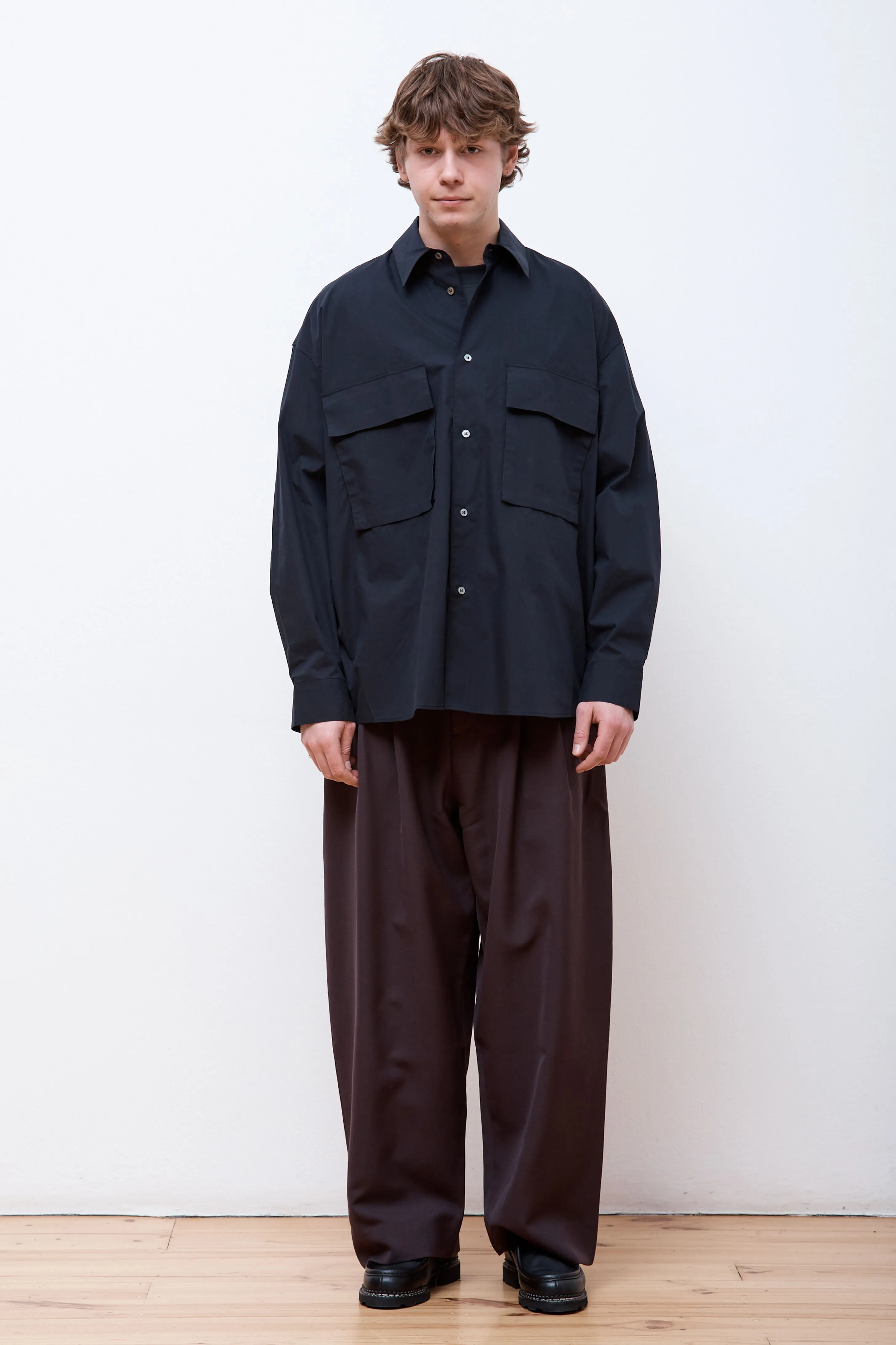 Line Pant Espresso Brown