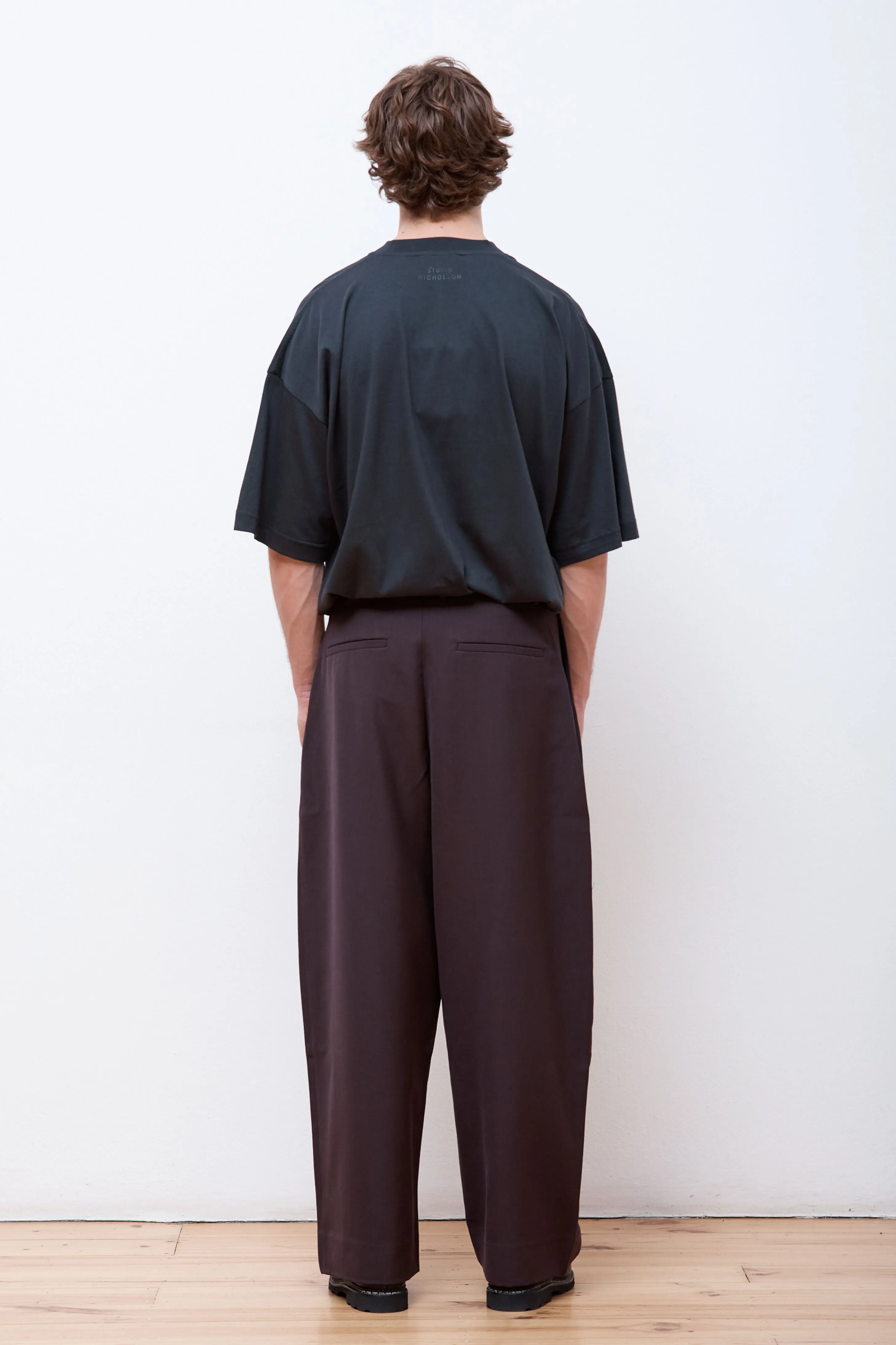 Line Pant Espresso Brown