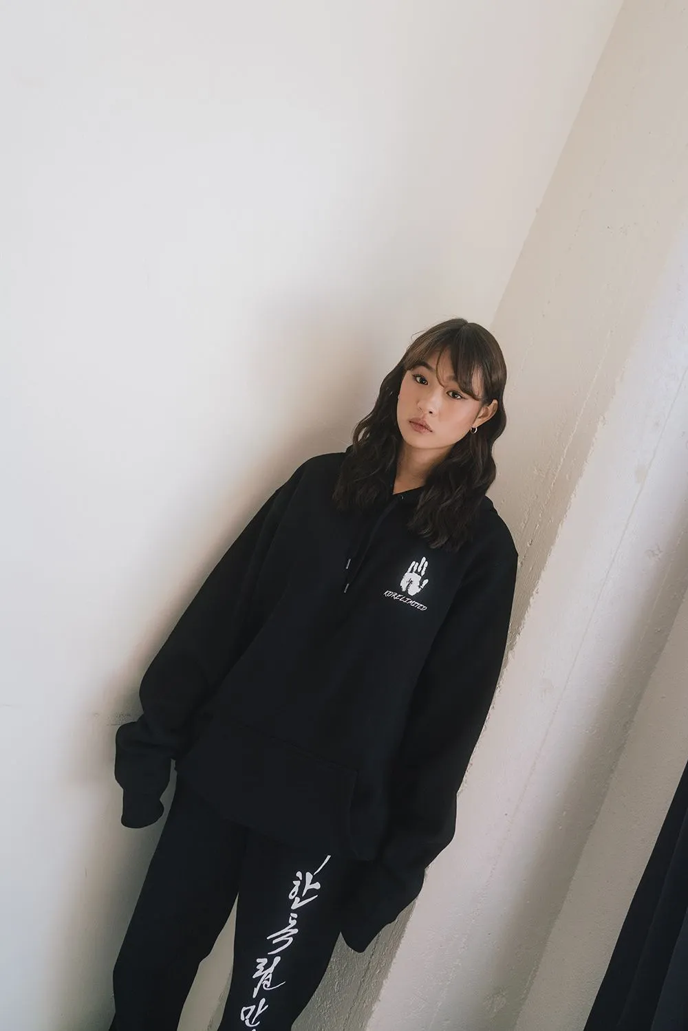 LONG LIVE INDEPENDENCE OF KOREA HOODIE (BLACK)