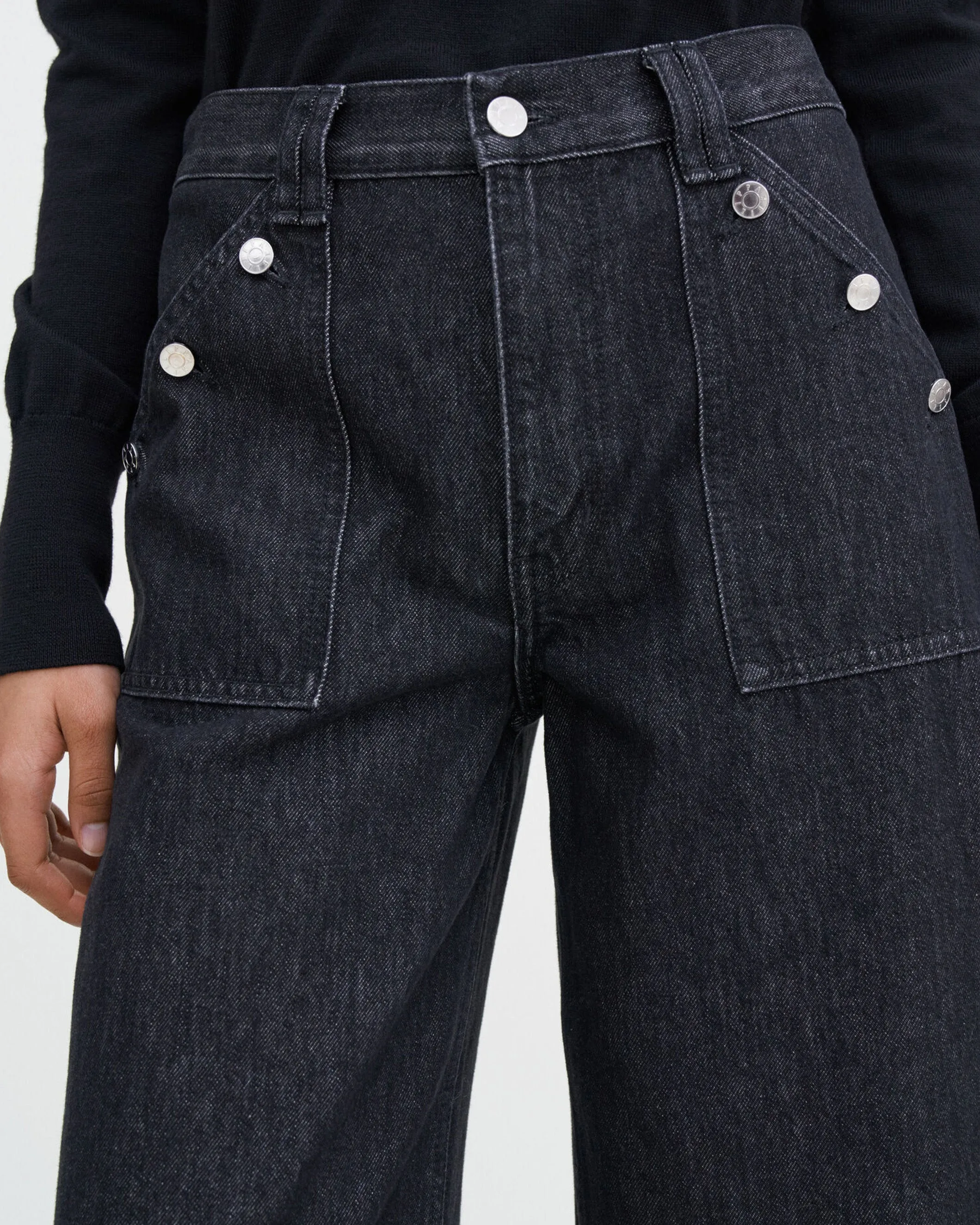 Loose Buttoned Jean