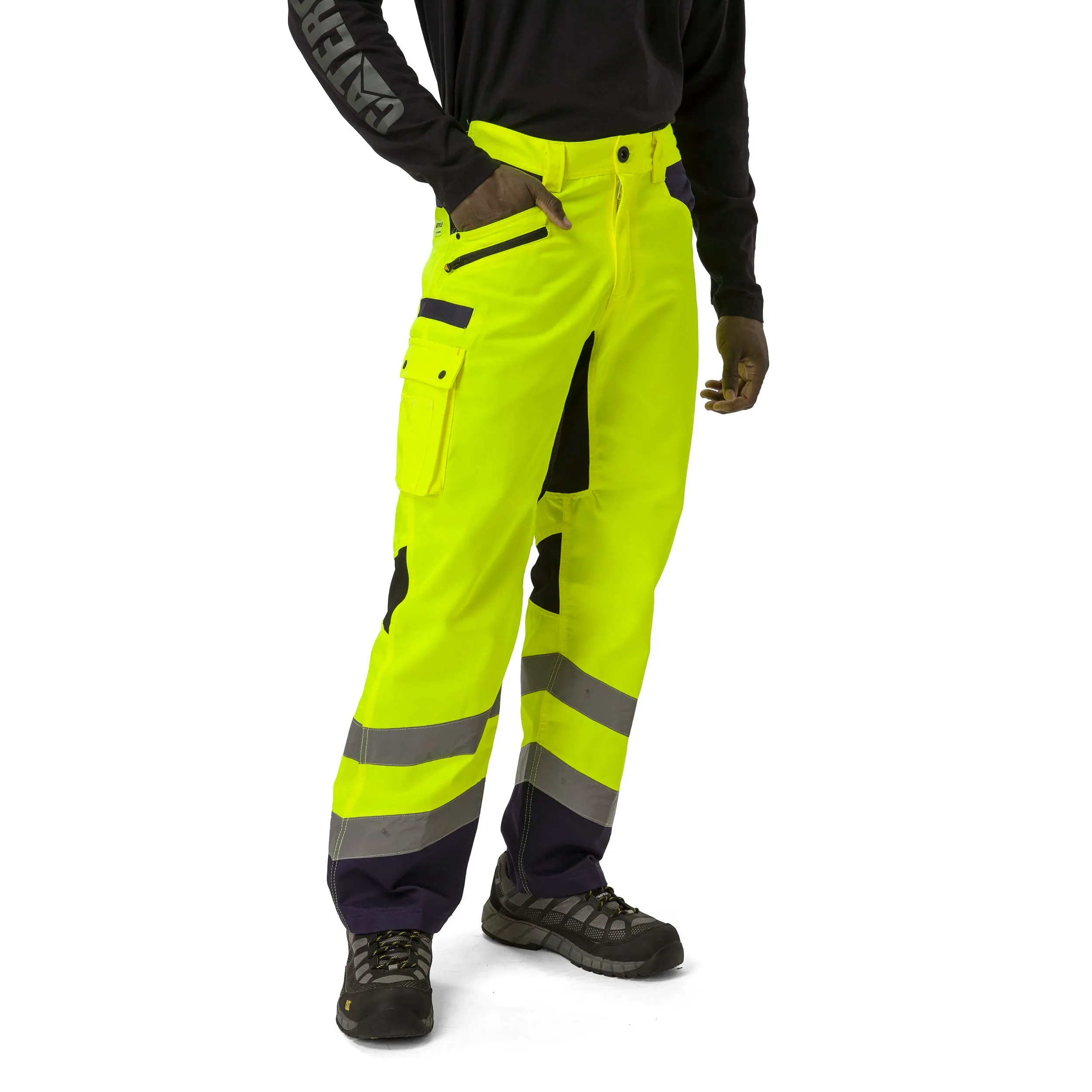 Men's Hi-Vis Operator Flex Work Pants