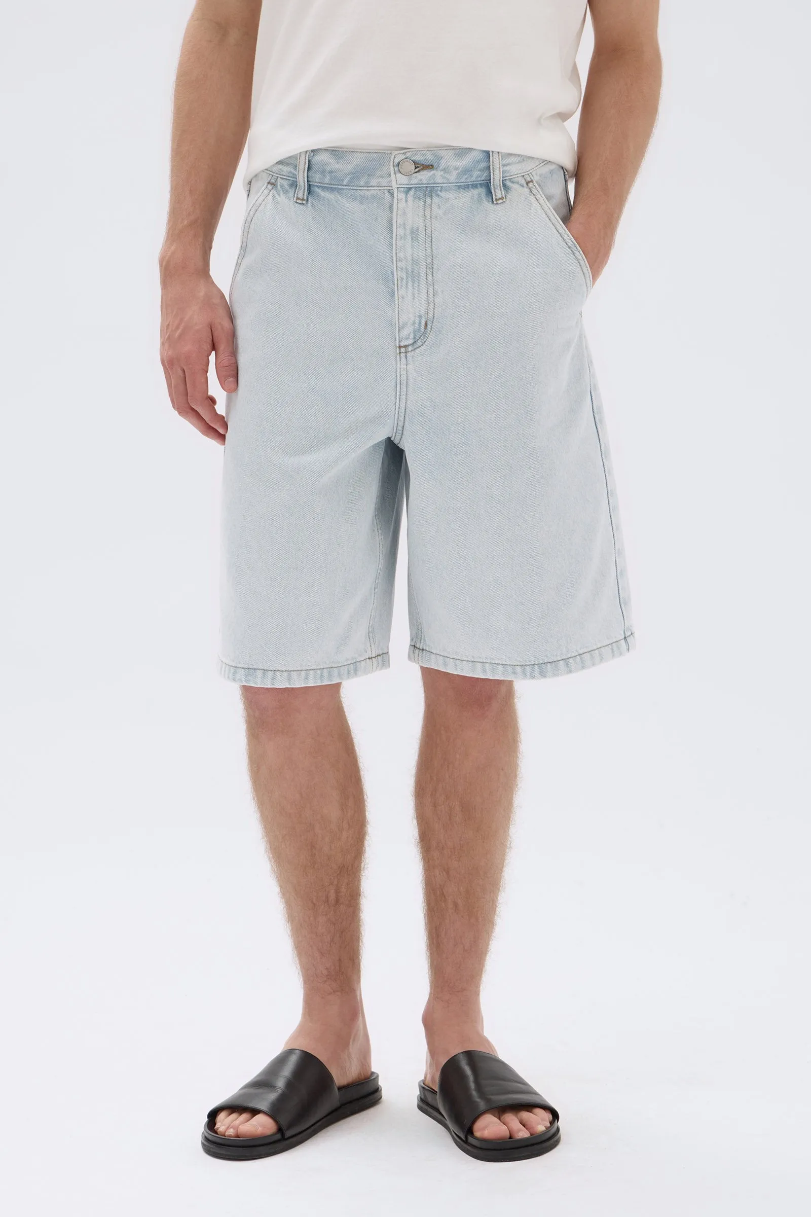 Mens Relaxed Denim Short