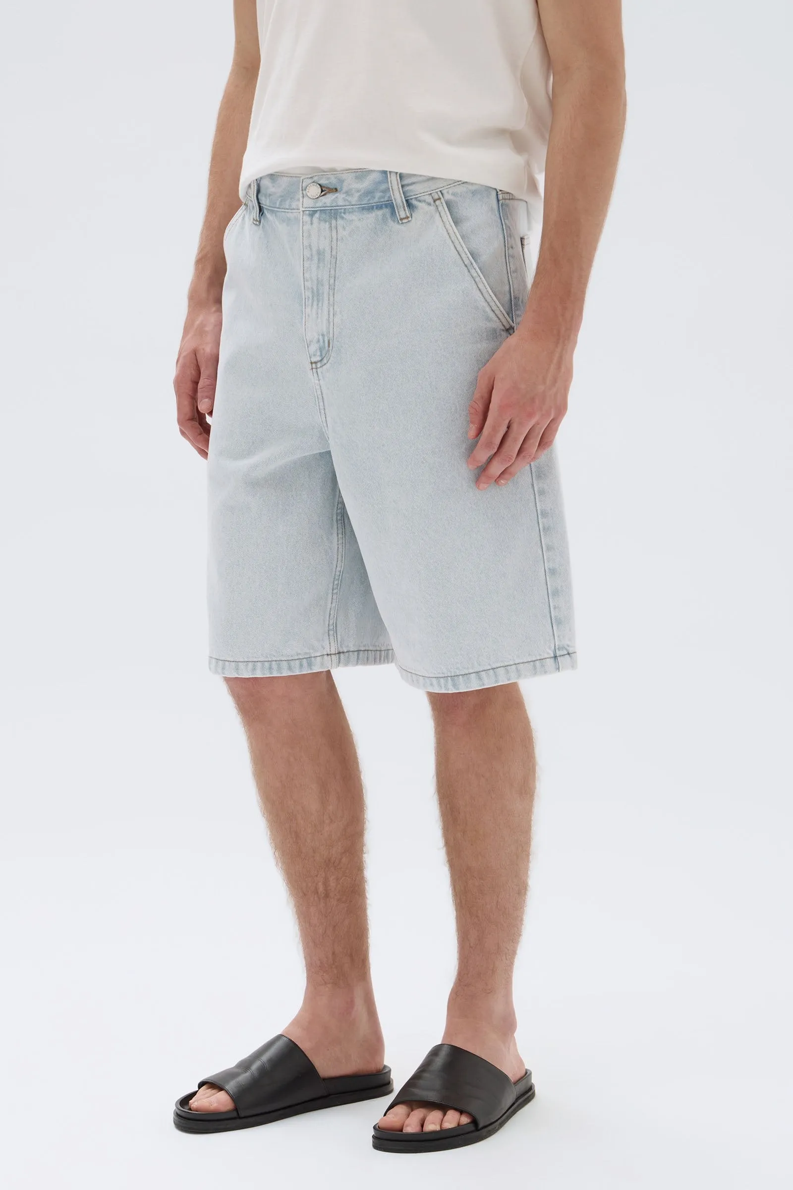 Mens Relaxed Denim Short